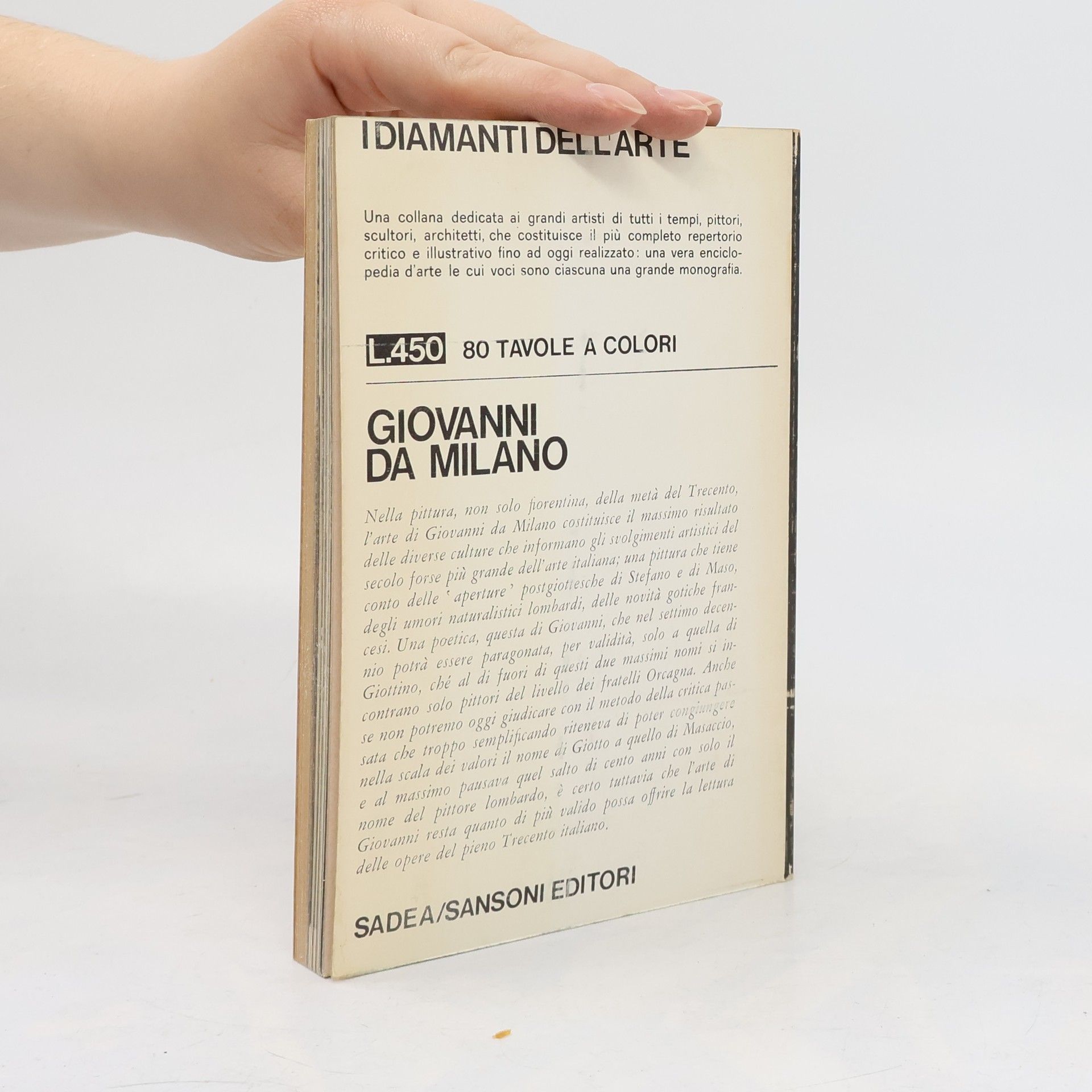 Miklós Boskovits I Diamanti dell'Arte 13. Giovanni da Milano
