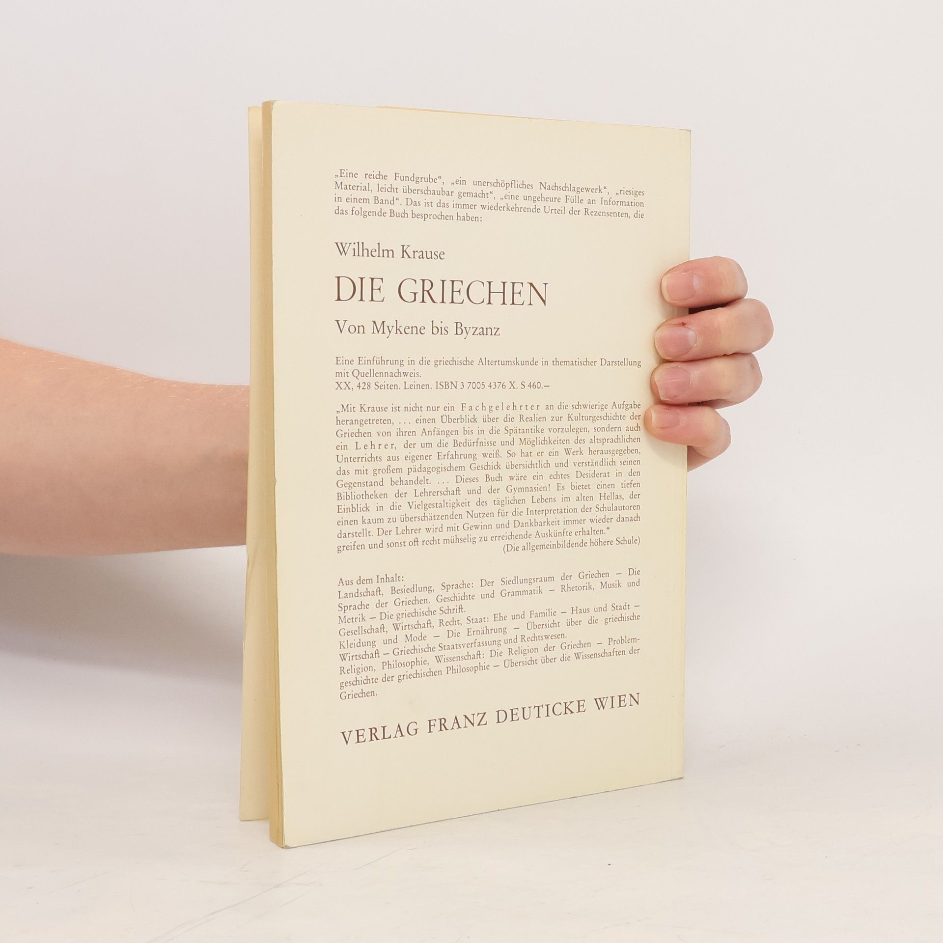 Rudolf Scheer Römische Kulturkunde