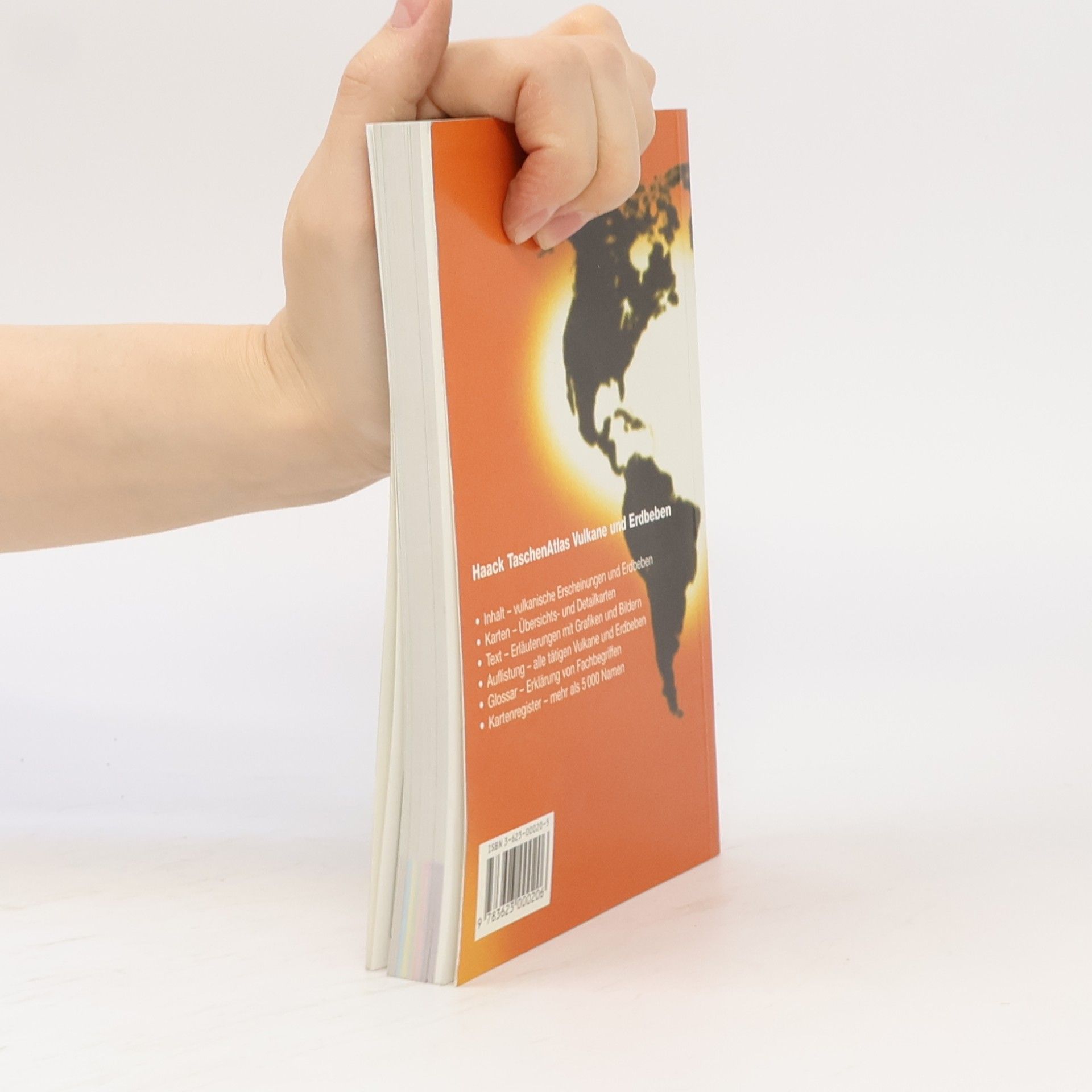Harro Hess Haack TaschenAtlas Vulkane und Erdbeben