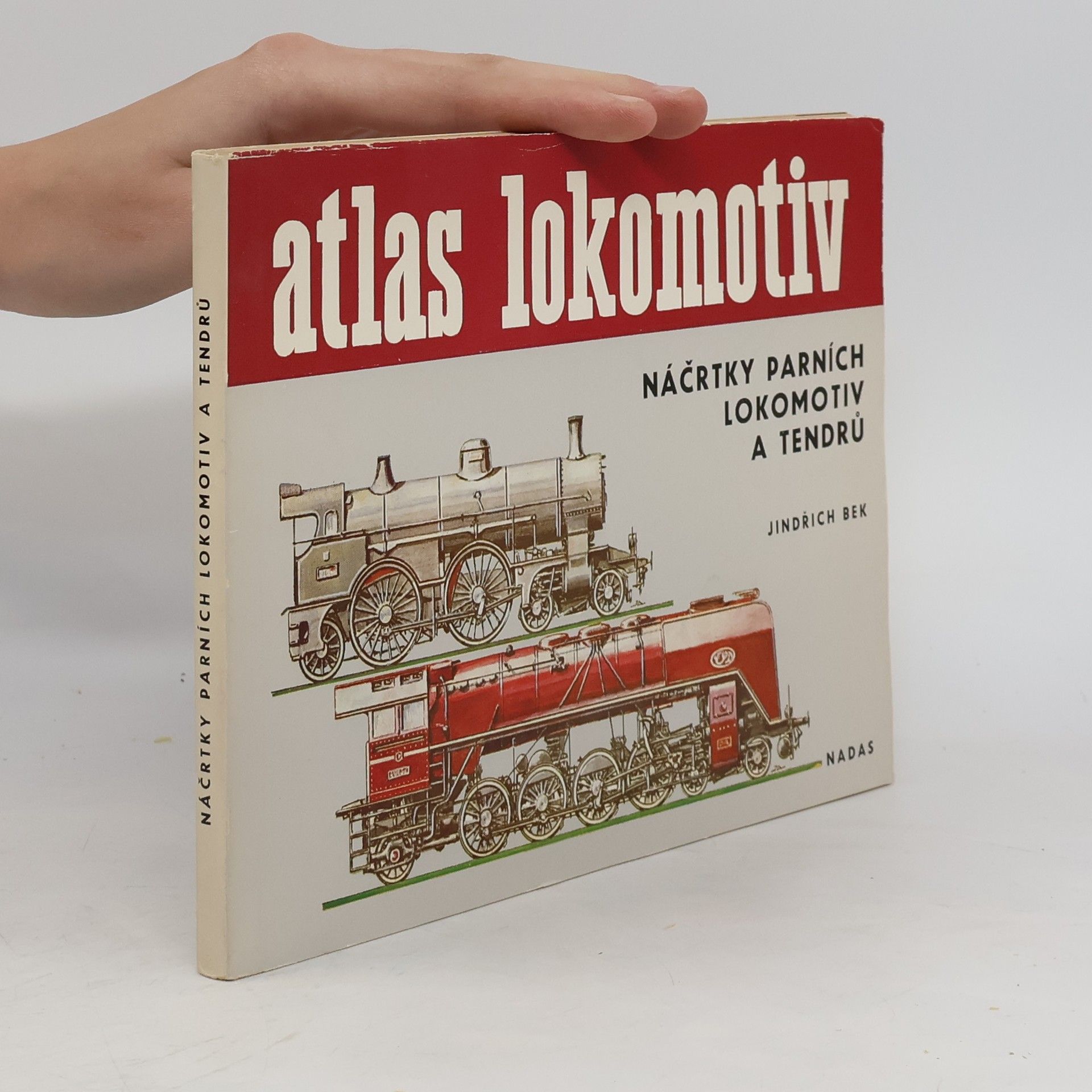 Josef Janata Atlas lokomotiv. Náčrtky parních lokomotiv a tendrů