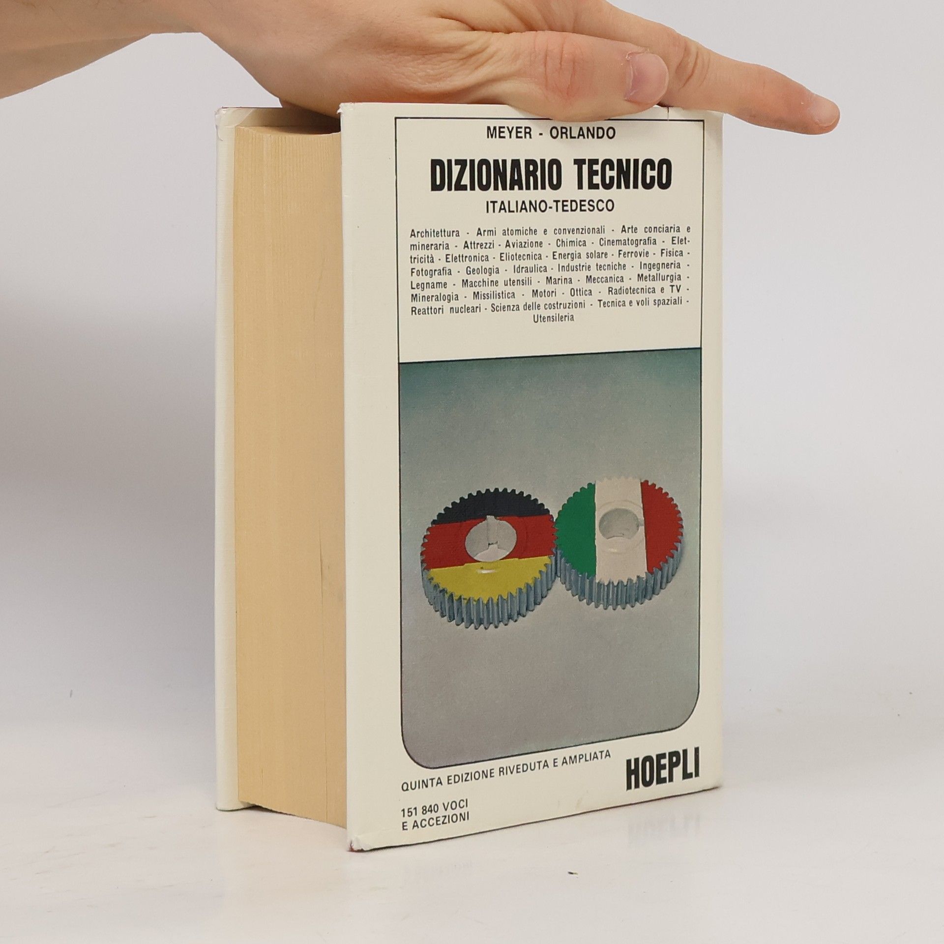 Autores varios Dizionario tecnico. Italiano-Tedesco
