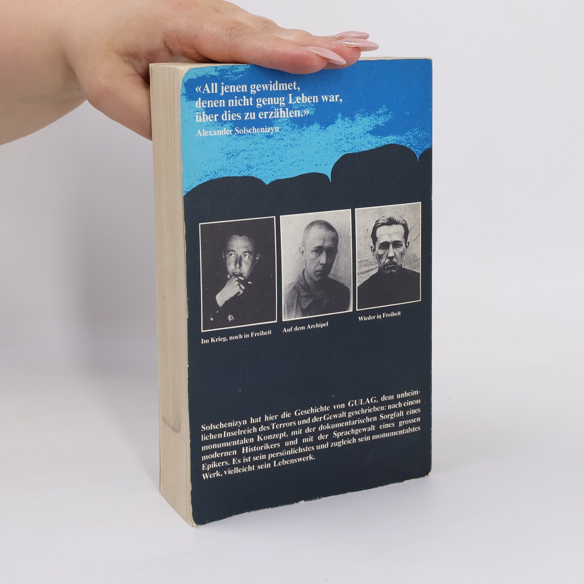 Alexander Issajewitsch Solschenizyn Der Archipel Gulag
