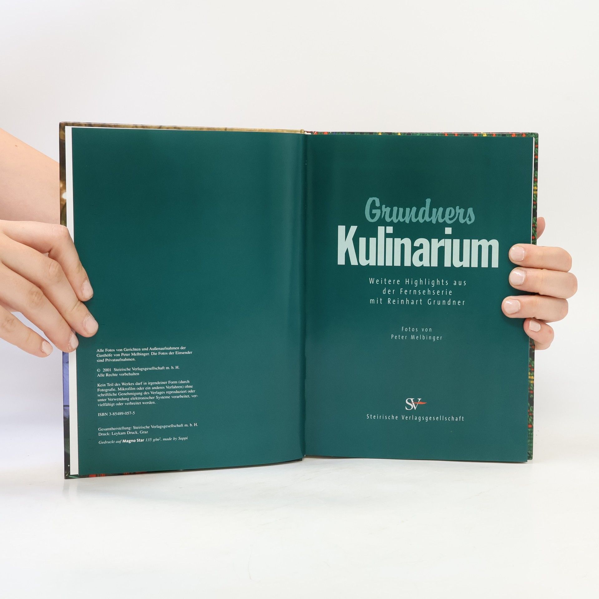 Reinhart Grundner Grundners Kulinarium