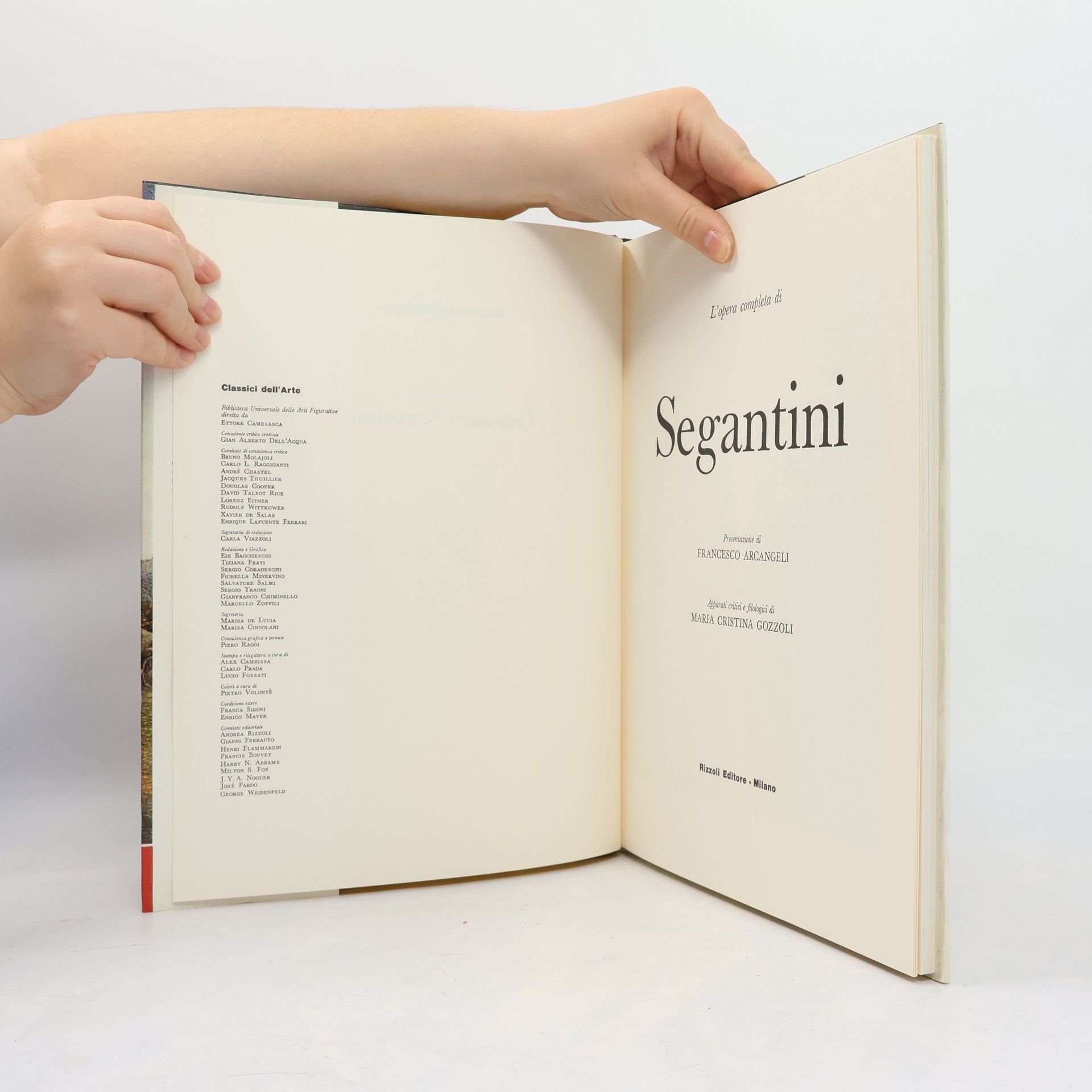 Autorenkollektiv L’opera completa di Segantini