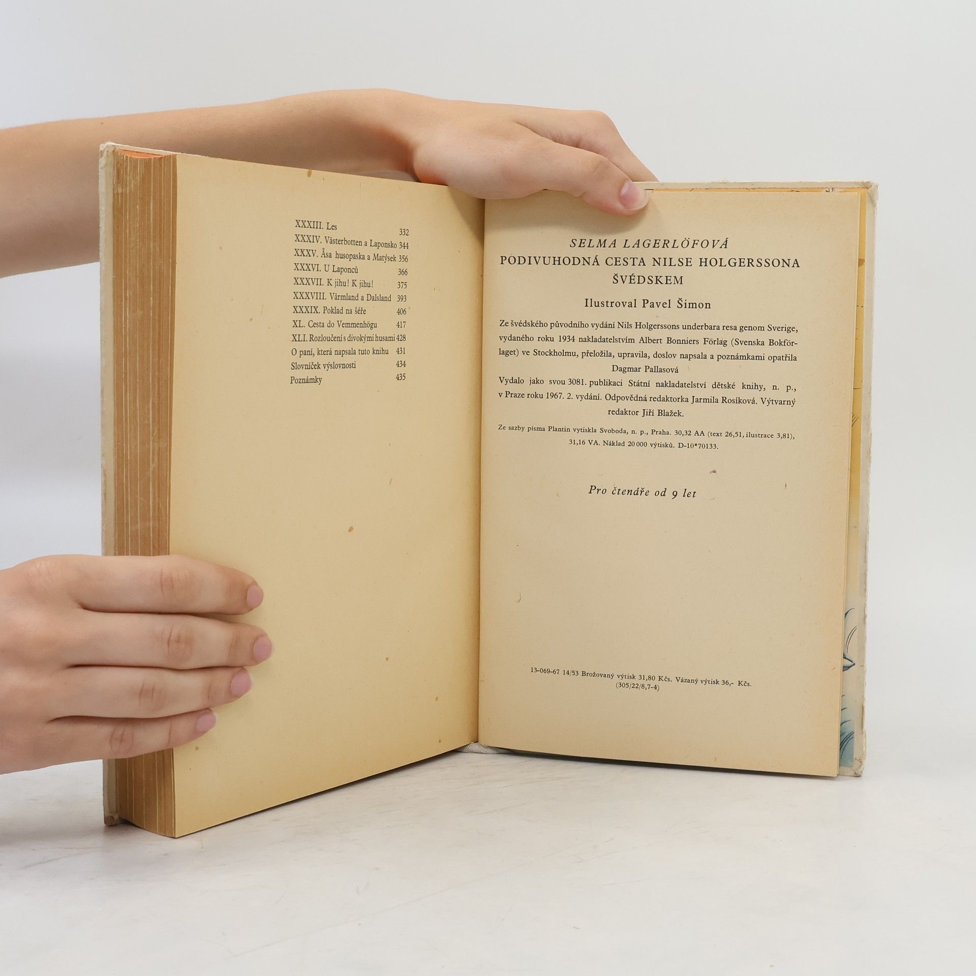 Selma Lagerlöf Podivuhodná cesta Nilse Holgerssona Švédskem