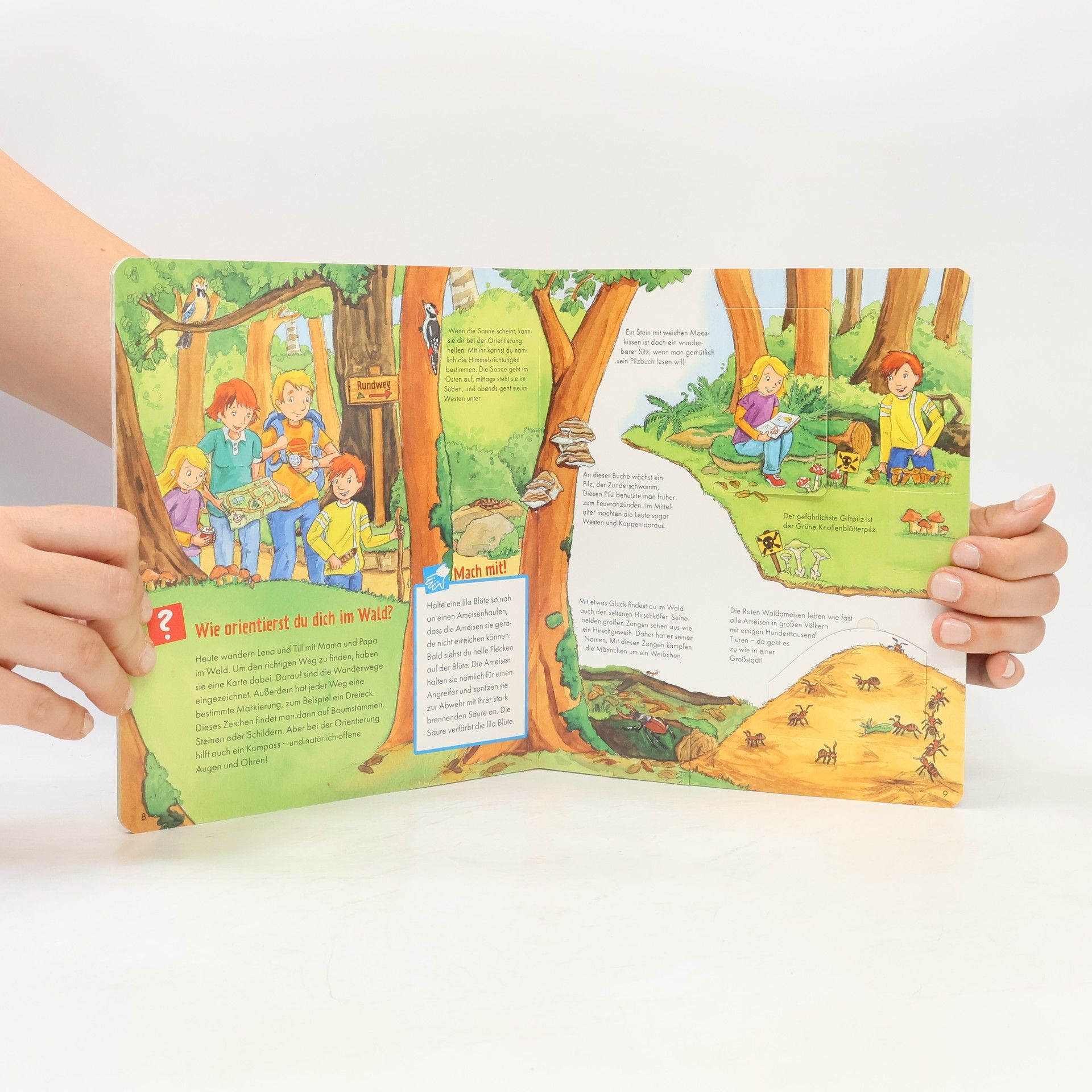 Collectif d'auteurs Was ist was Junior. Erlebe die Natur!