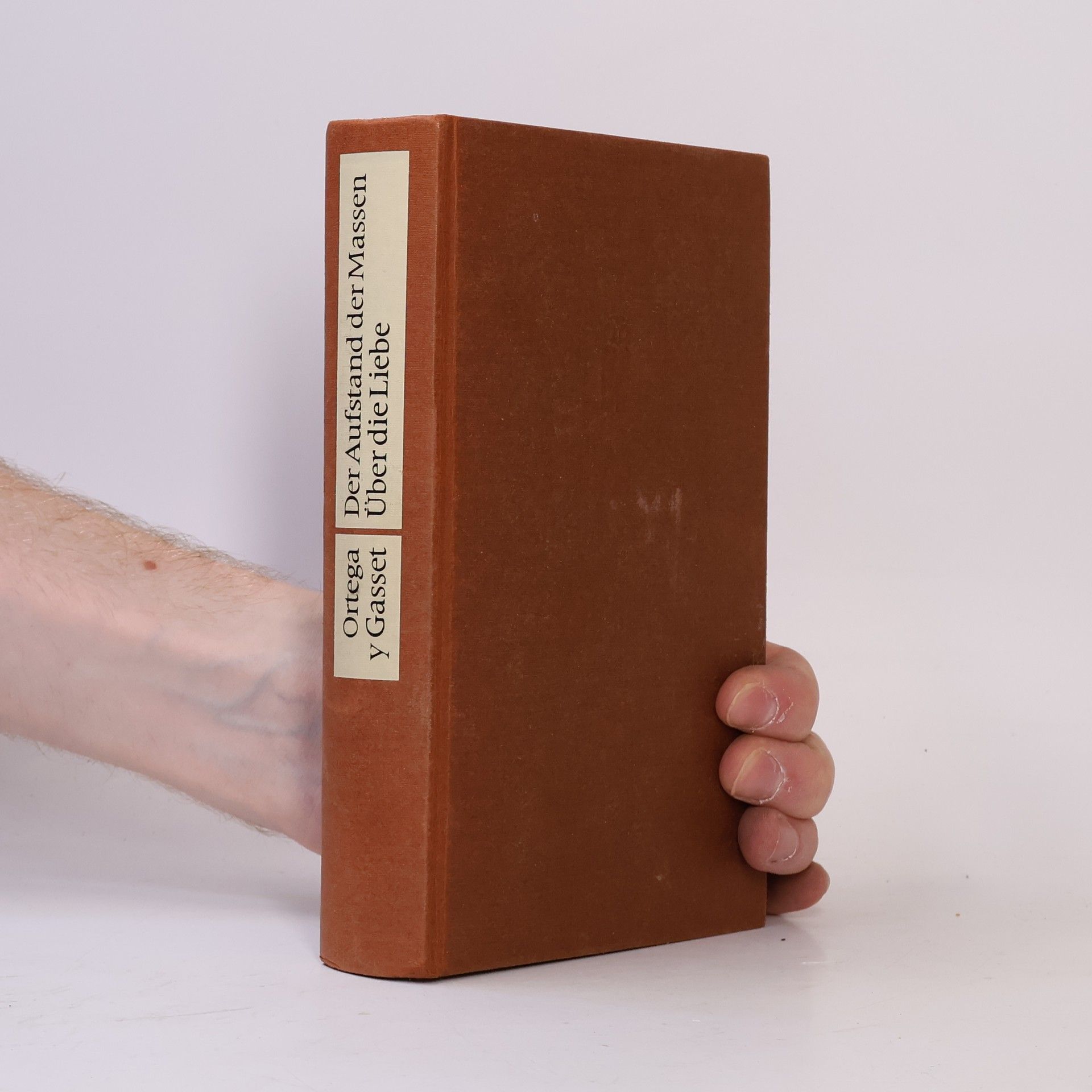 José Ortega y Gasset Die Hauptwerke