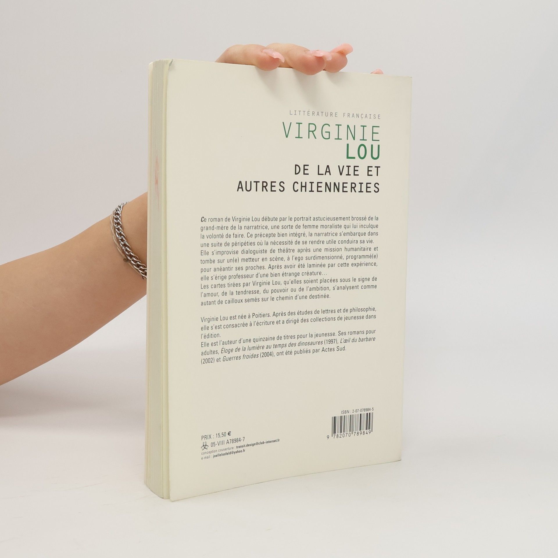 Virginie Lou-Nony De la vie et autres chienneries