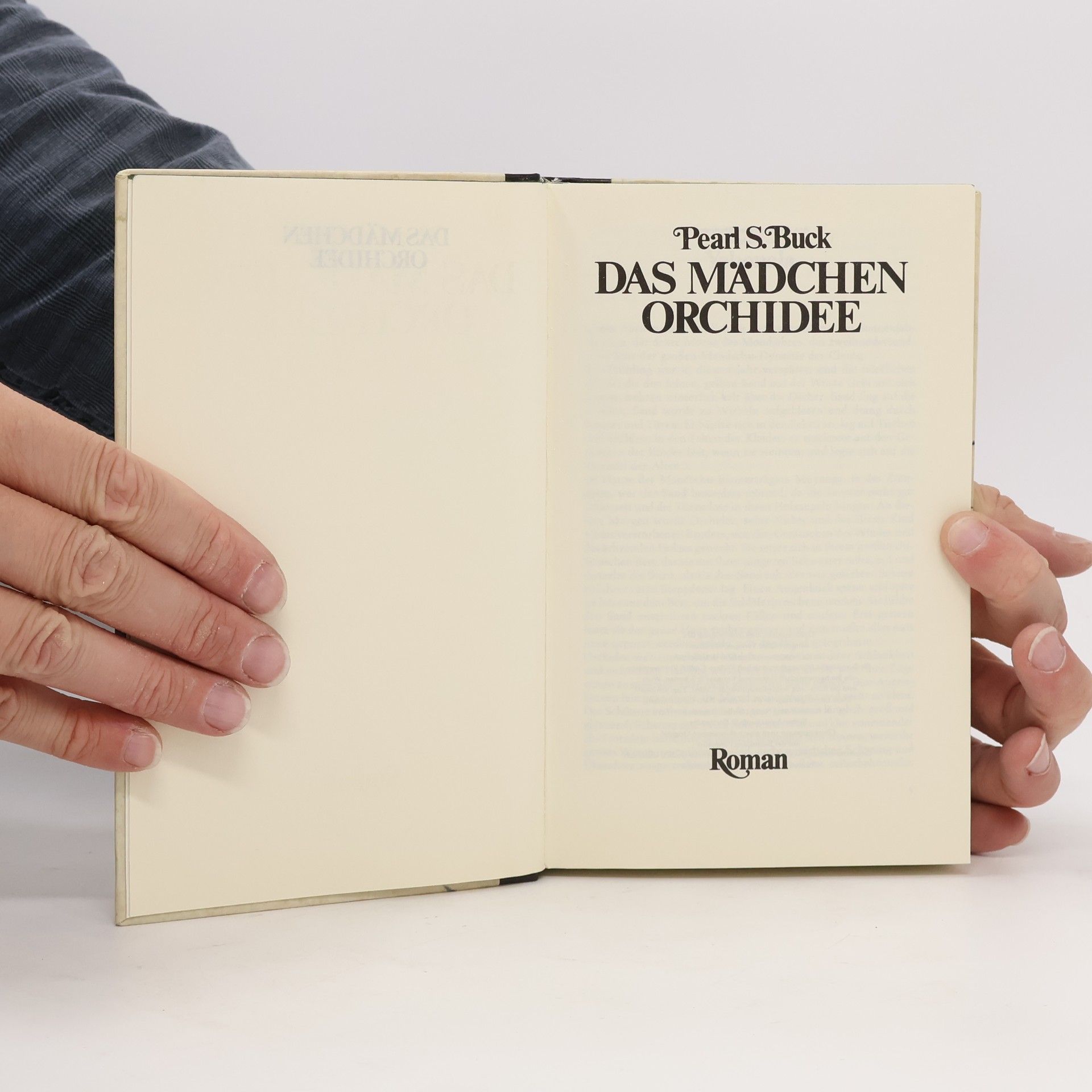 Pearl S. Buck Das Mädchen Orchidee