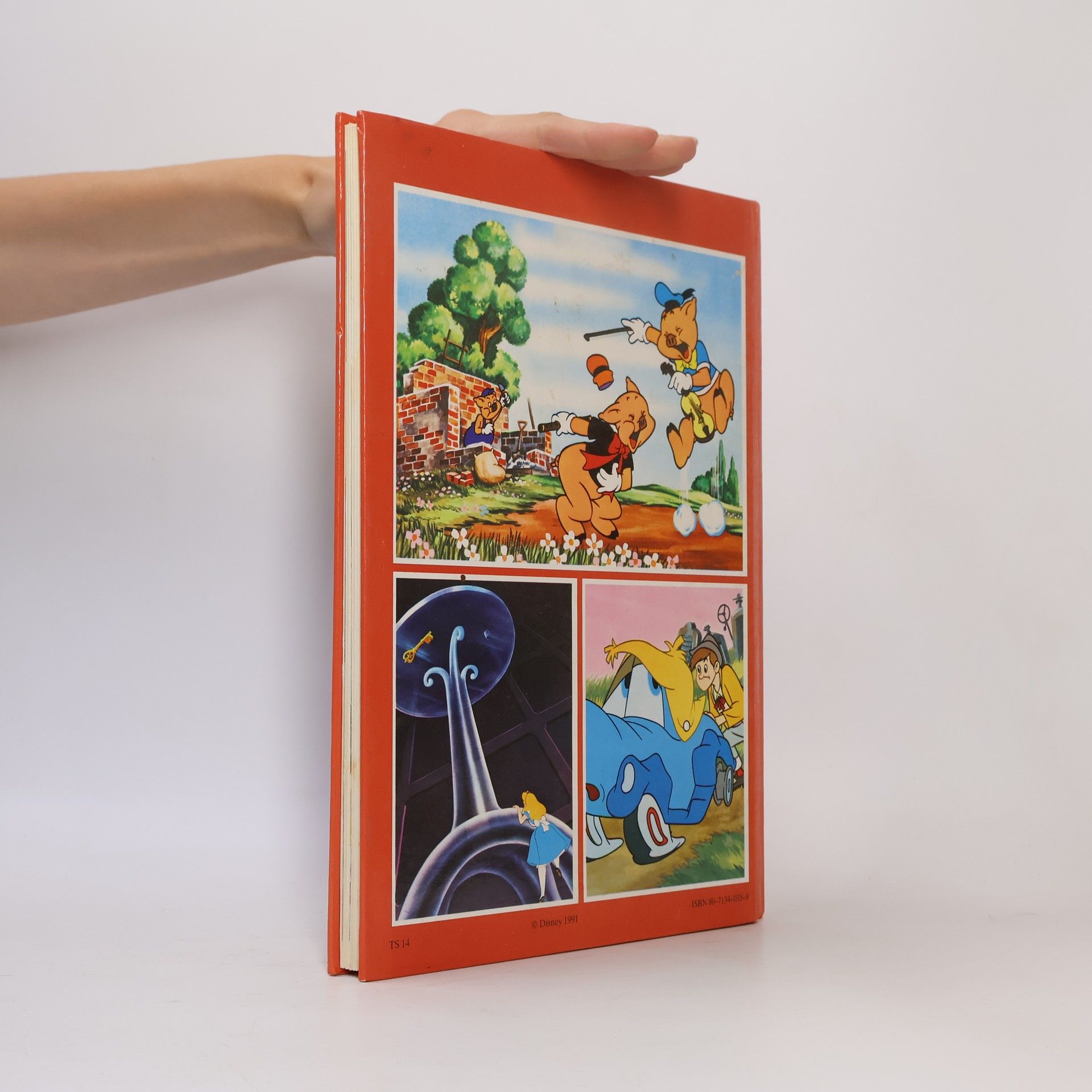 Walt Disney Alenka v kraji divů. Autíčko Modrásek. O třech malých prasátkách.