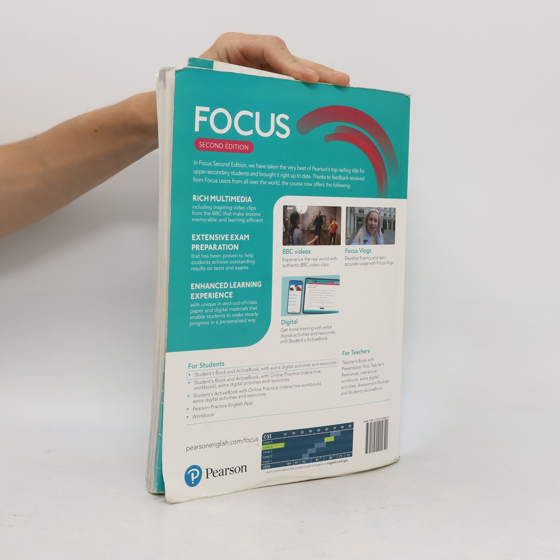 Sue Kay Focus 4 Student´s Book with Active Book with Basic MyEnglishLab, 2nd