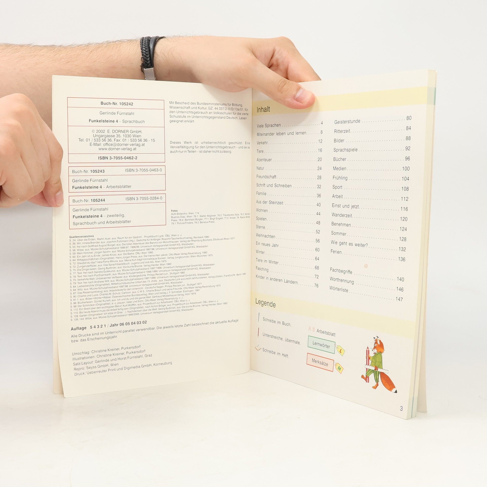 Kolektiv autorů Funkelsteine 4. Ein Sprachbuch