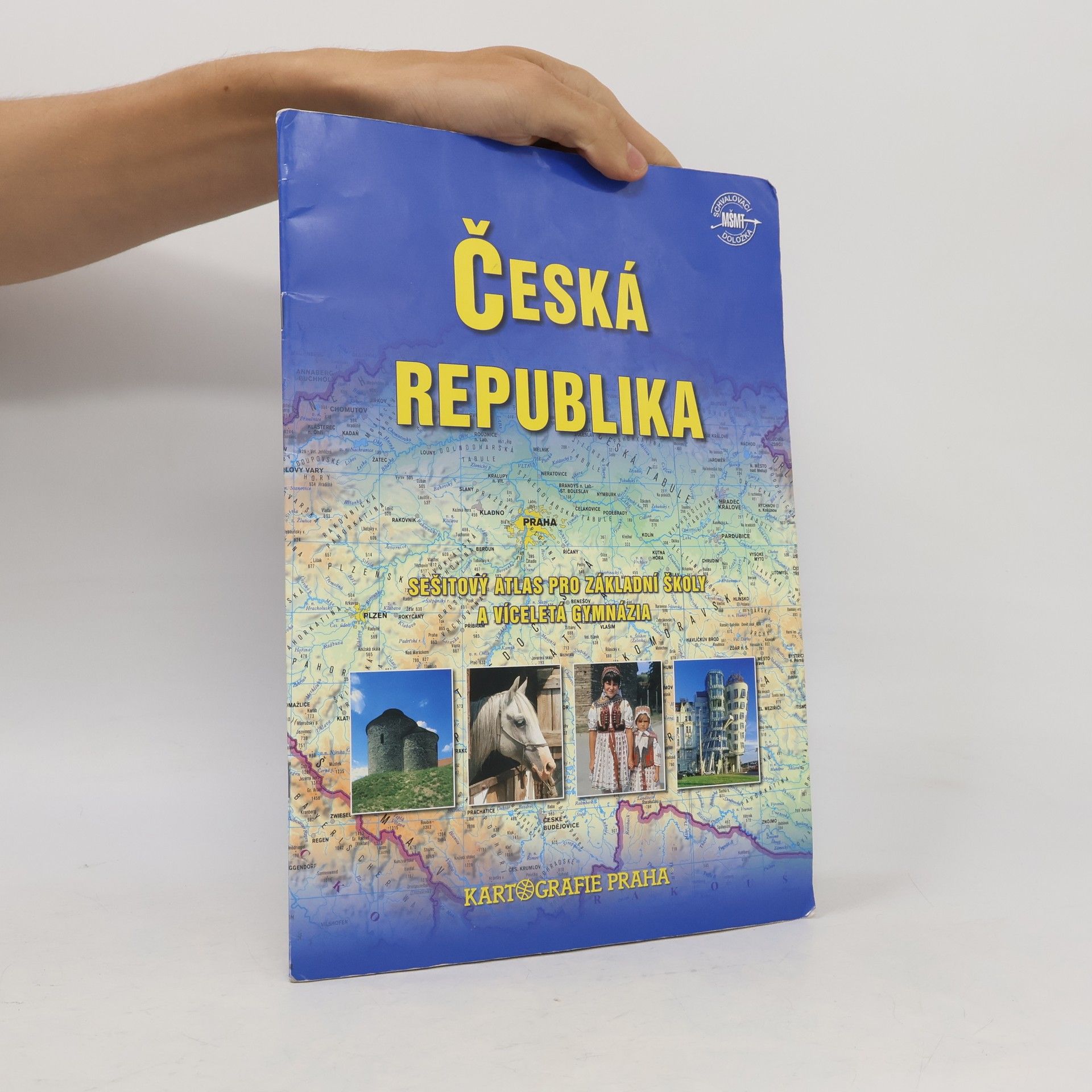 Collectif d'auteurs Česká republika: Sešitový atlas pro základní školy a víceletá gymnázia