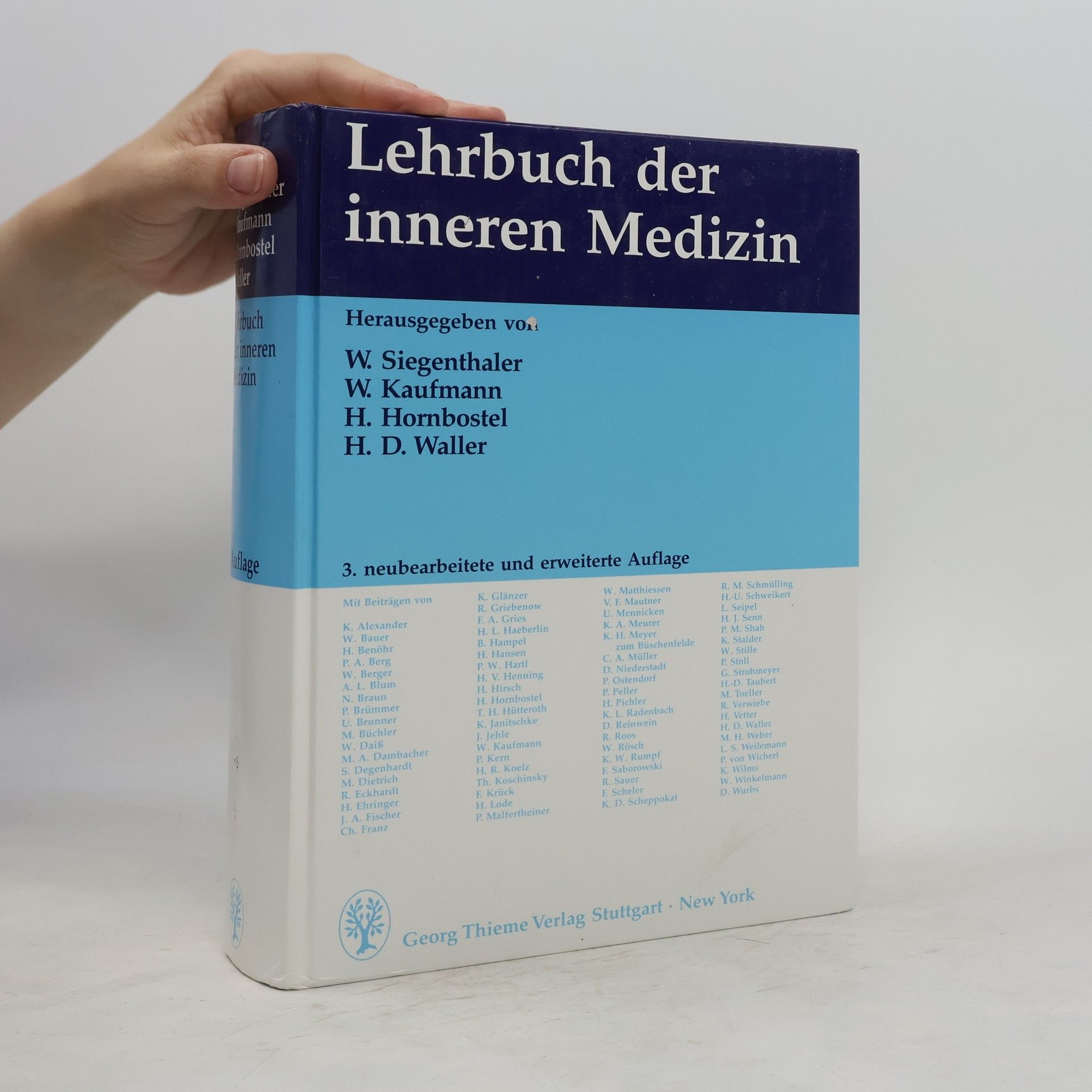 Walter Siegenthaler Lehrbuch der inneren Medizin
