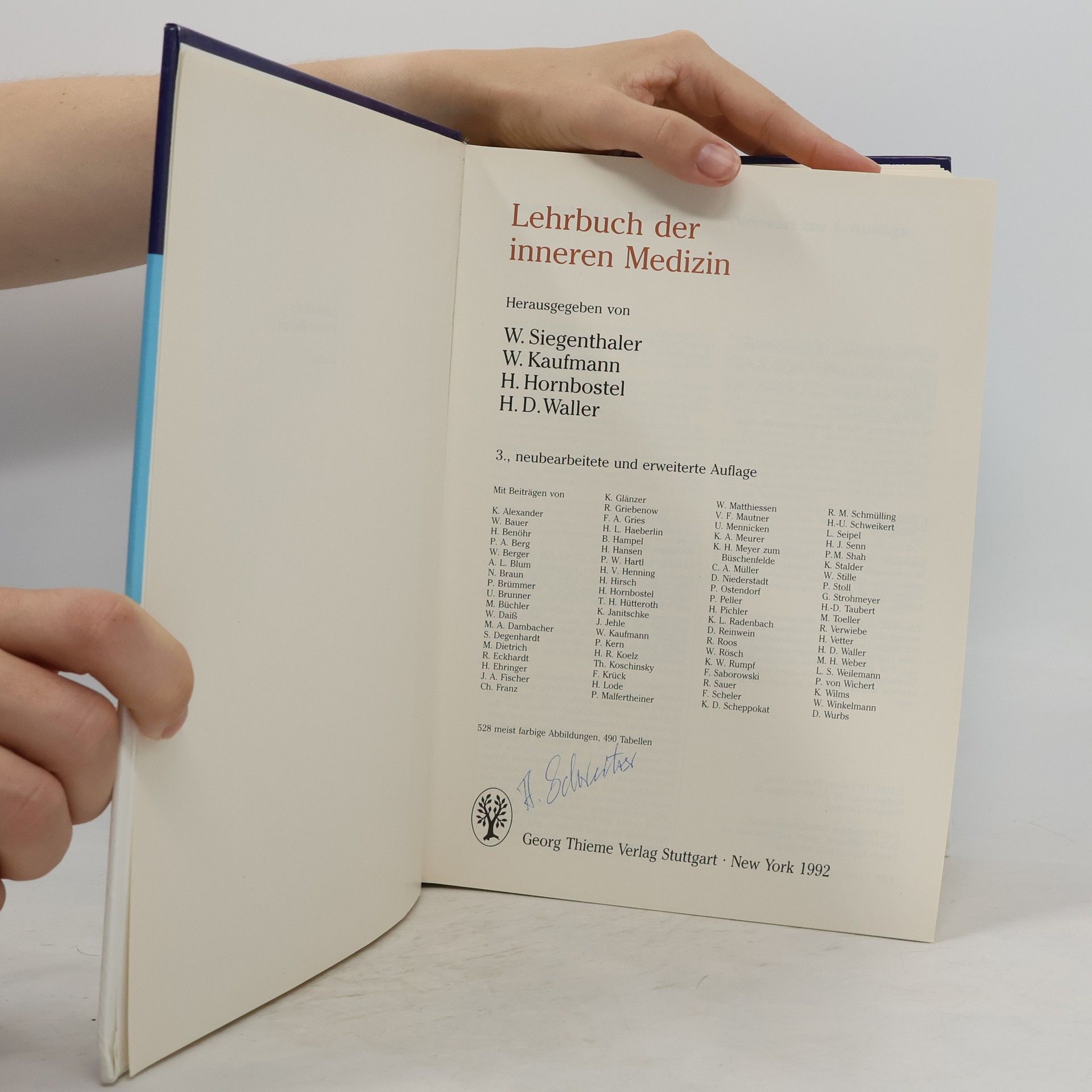 Walter Siegenthaler Lehrbuch der inneren Medizin