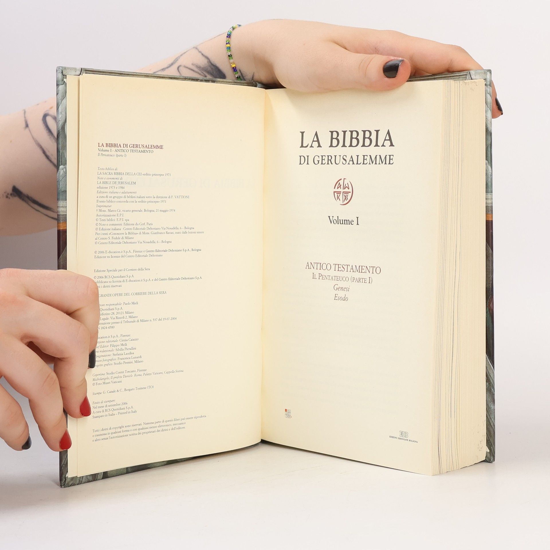 Autorenkollektiv La Bibbia di Gerusalemme. Antico Testamento. Pentateuco I