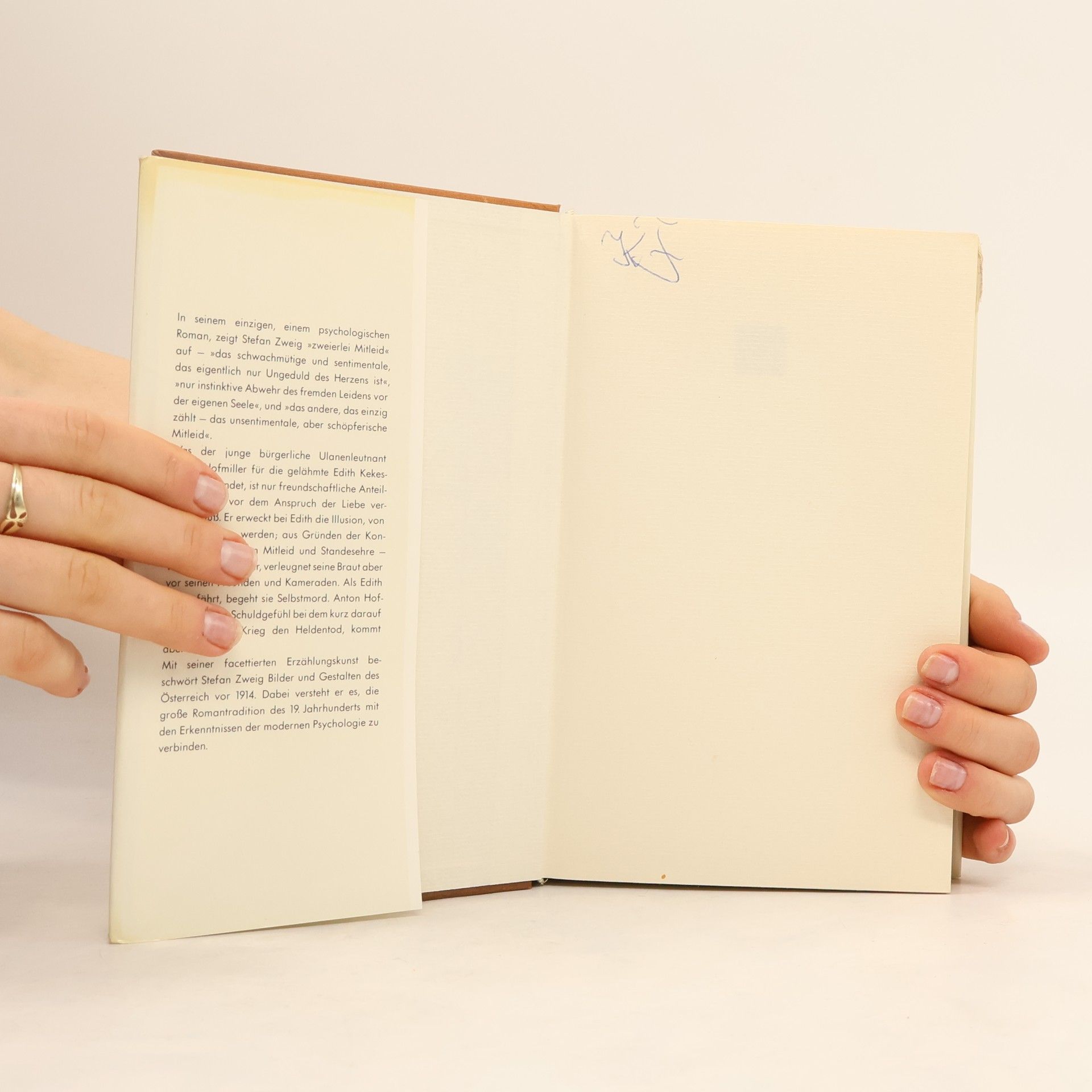 Stefan Zweig Ungeduld des Herzens