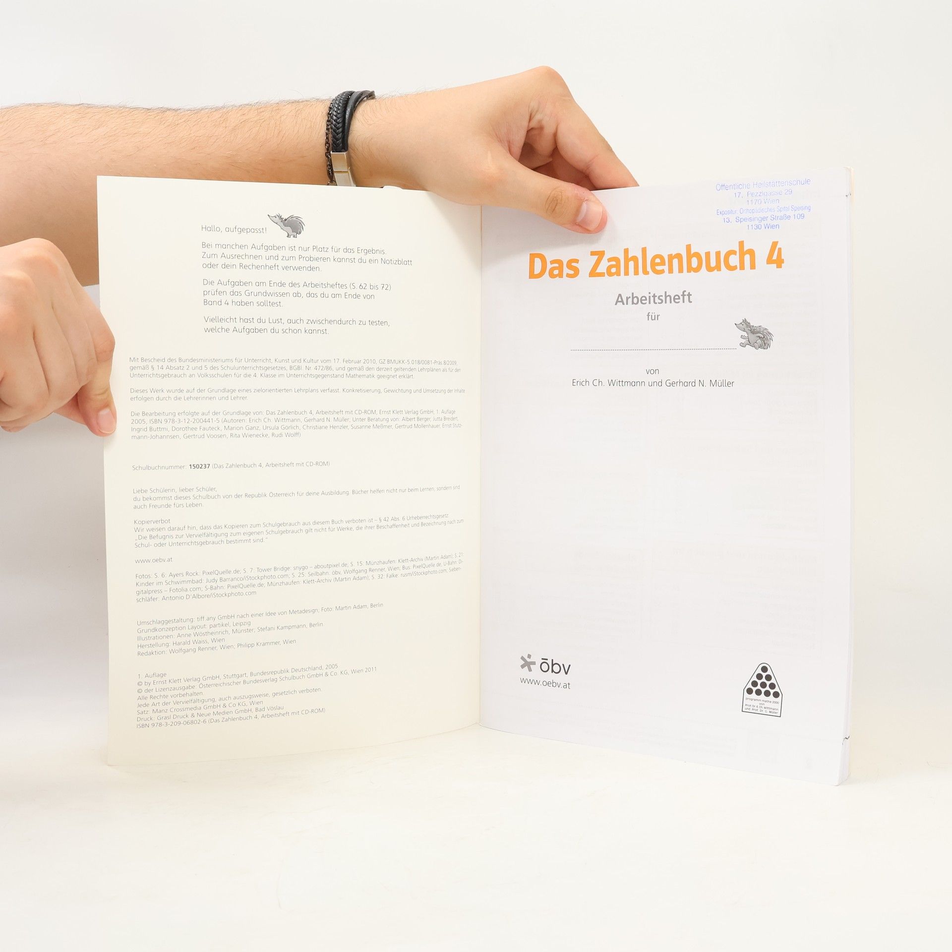 Erich Wittmann Das Zahlenbuch 4