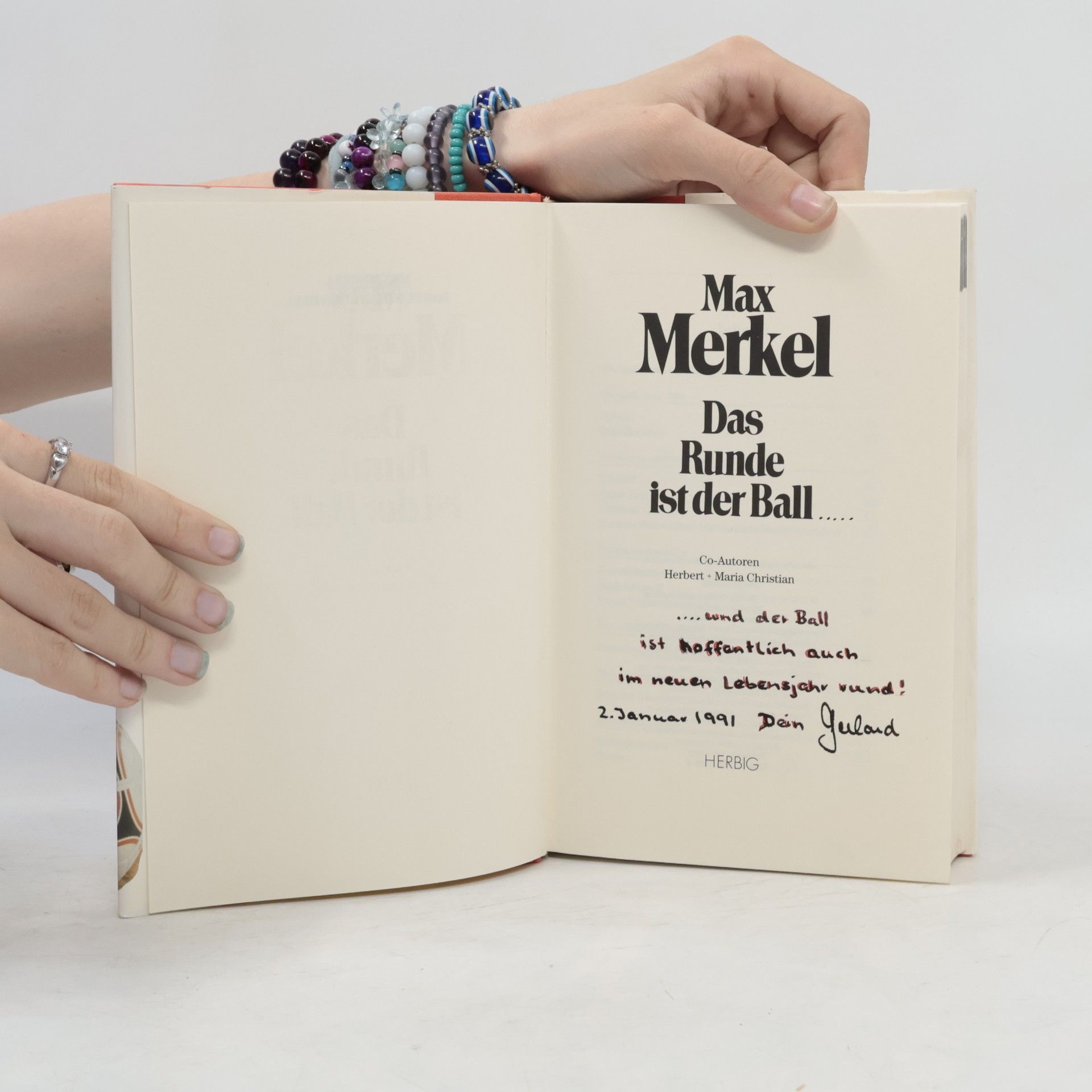 Max Merkel Das Runde ist der Ball