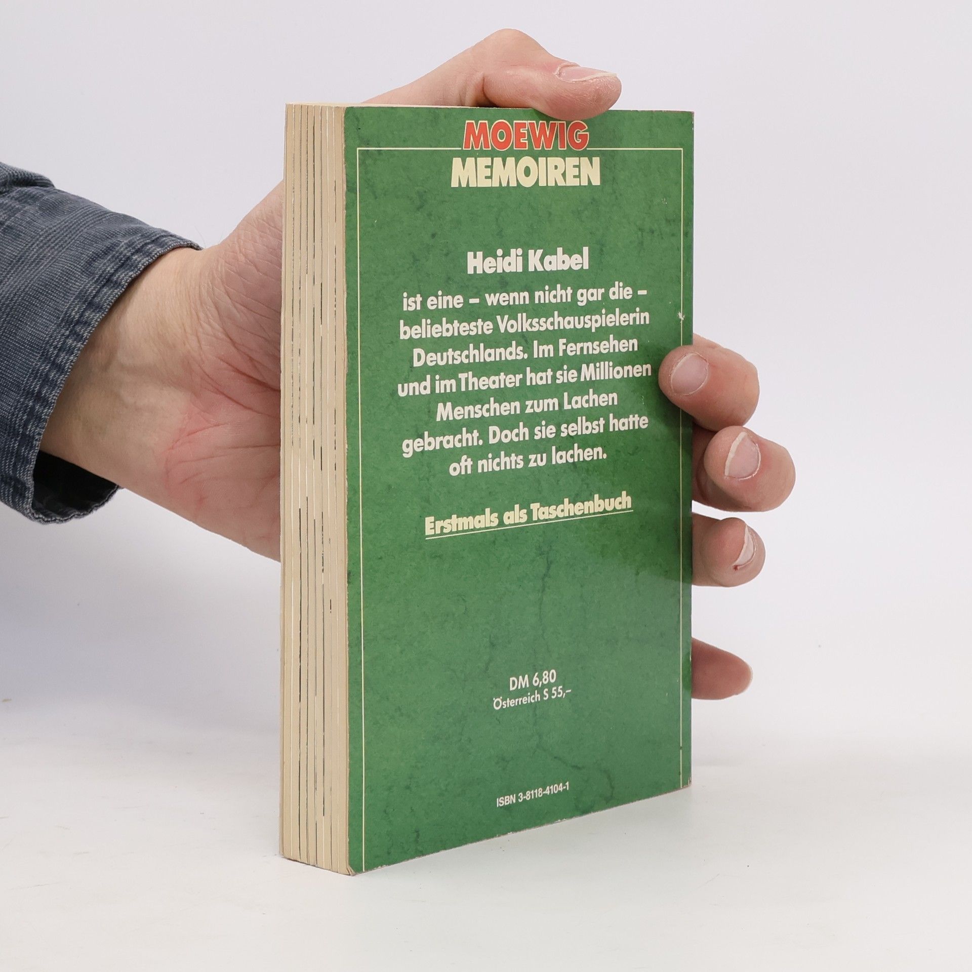 Heidi Kabel Manchmal war es nicht zum Lachen