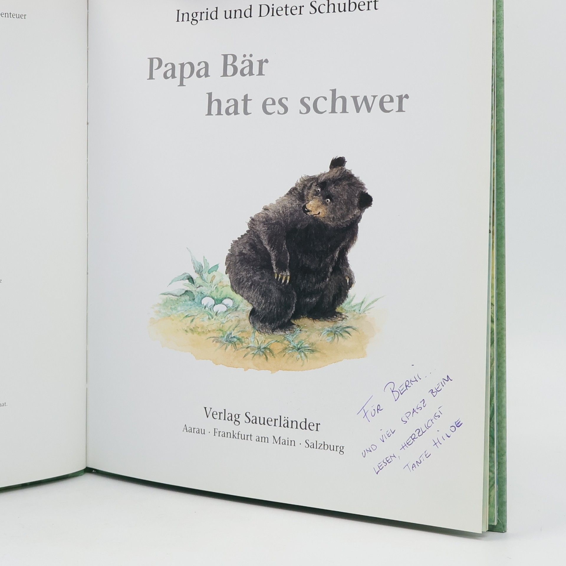 Ingrid Schubert Papa Bär hat es schwer