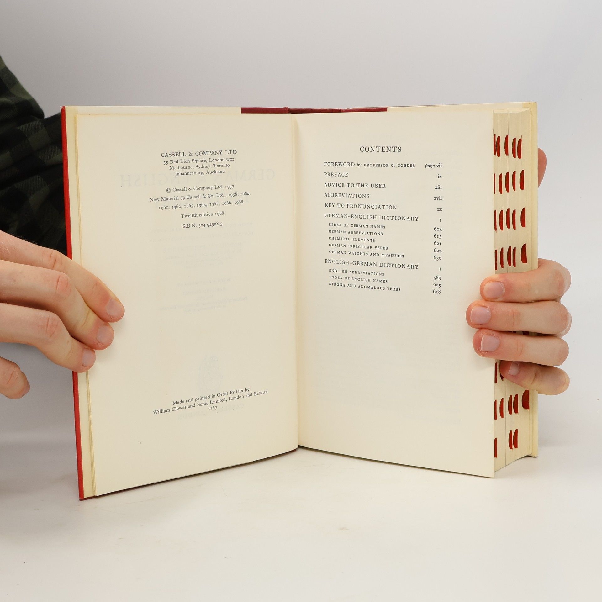 Autorenkollektiv Cassell's German English English German Dictionary