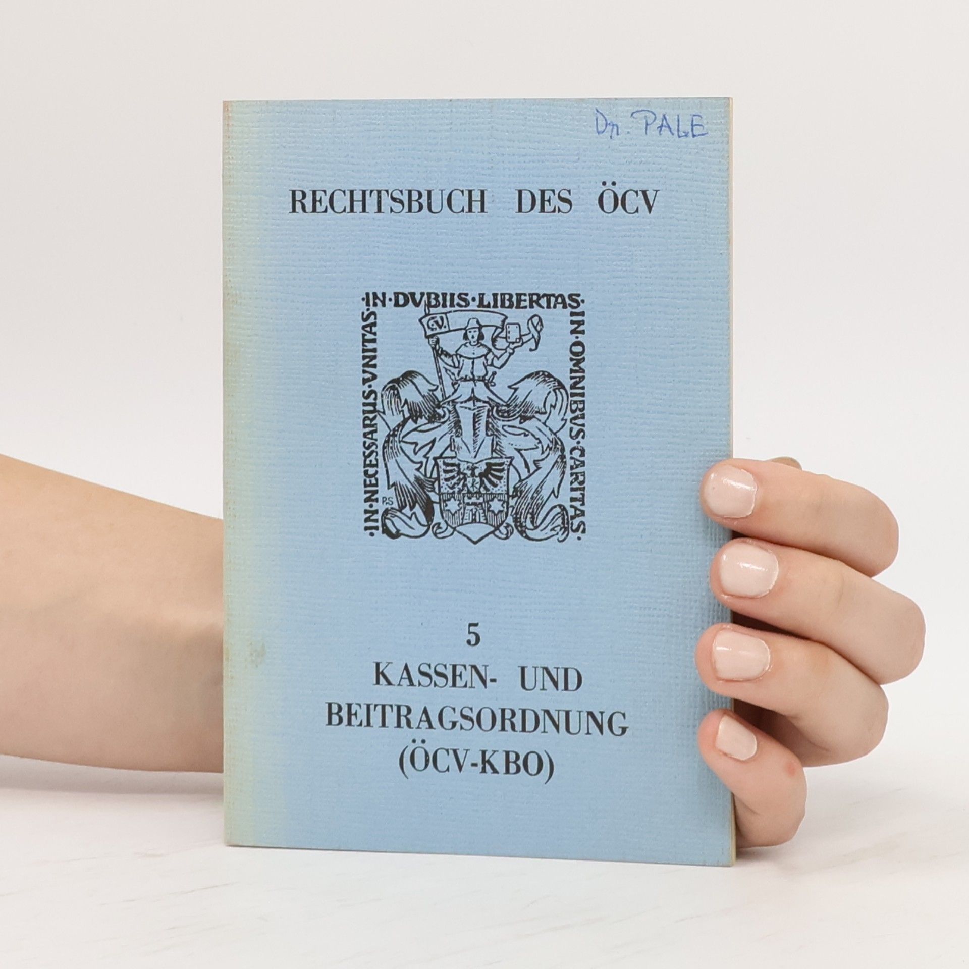 Autorenkollektiv Rechtsbuch des Öcv 5. Kassen- und Beitragsordnung