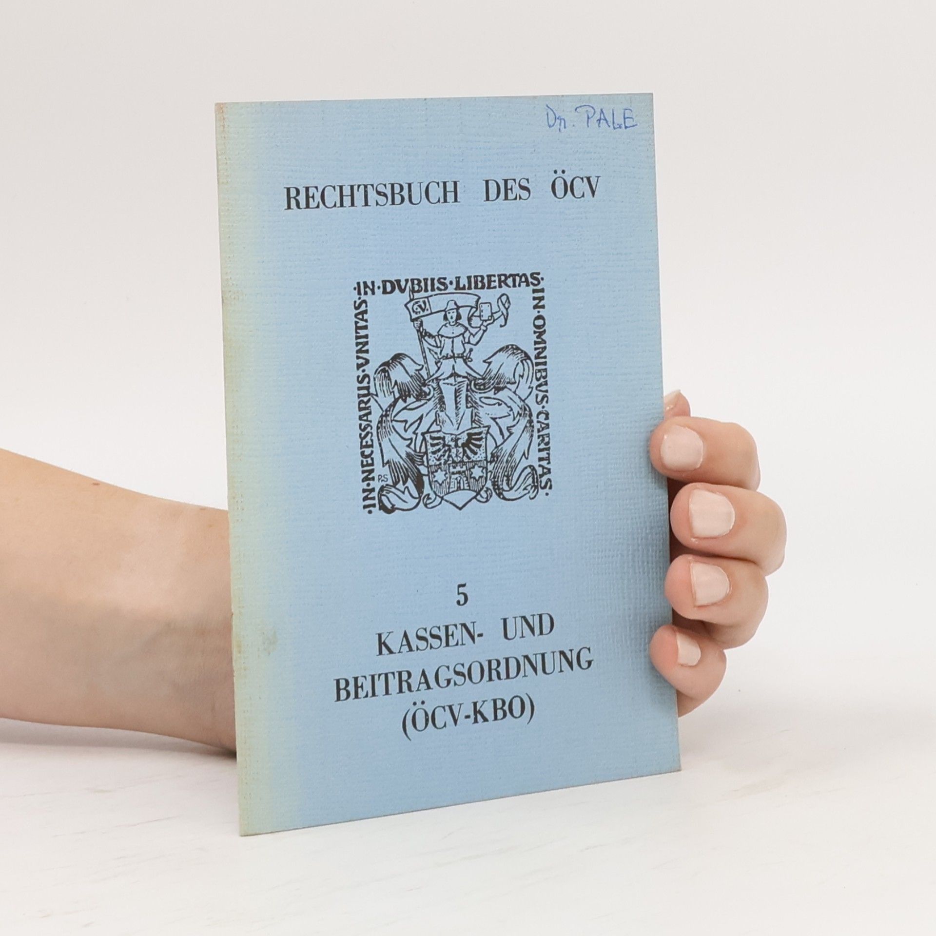 Autorenkollektiv Rechtsbuch des Öcv 5. Kassen- und Beitragsordnung