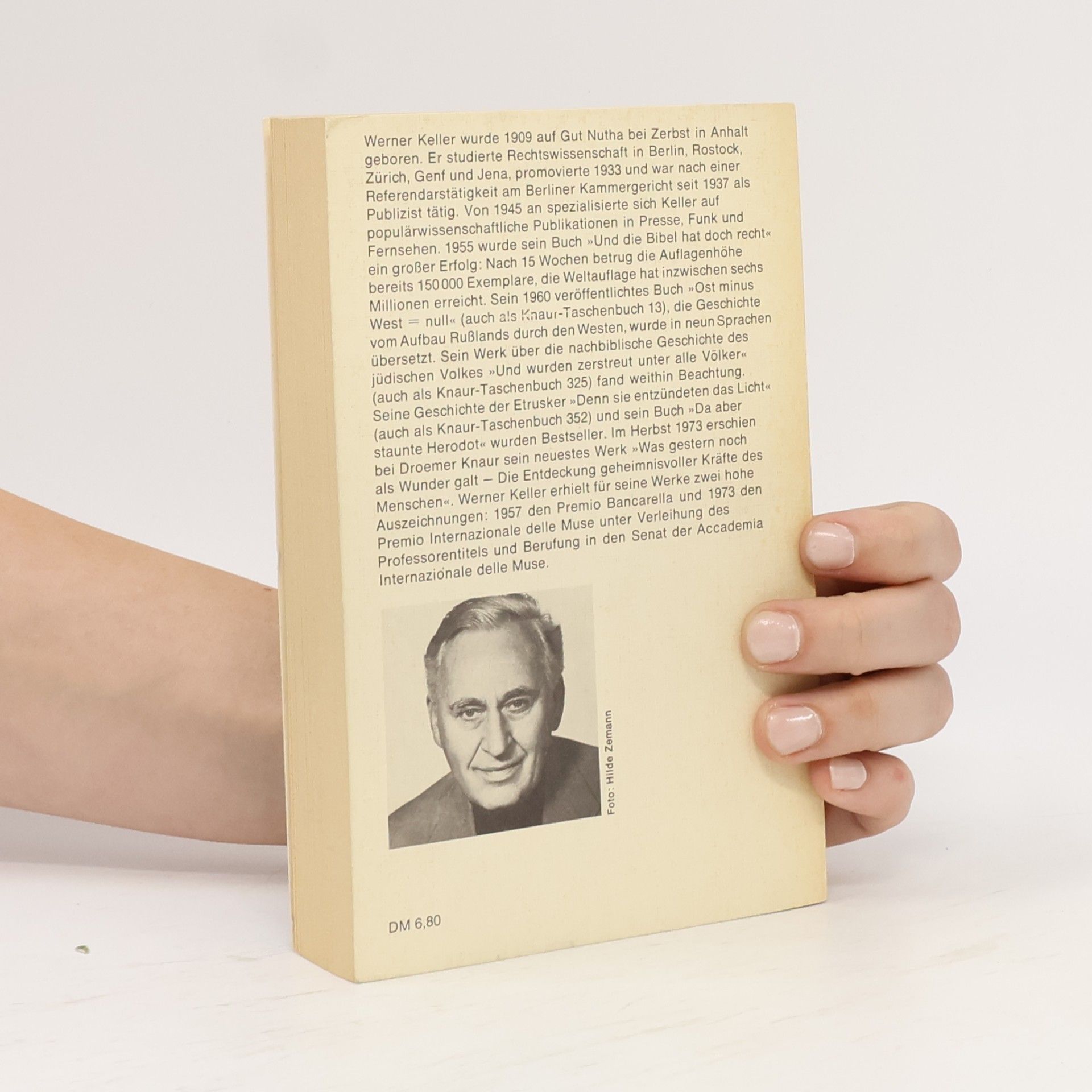 Werner Keller Denn sie entzündeten das Licht