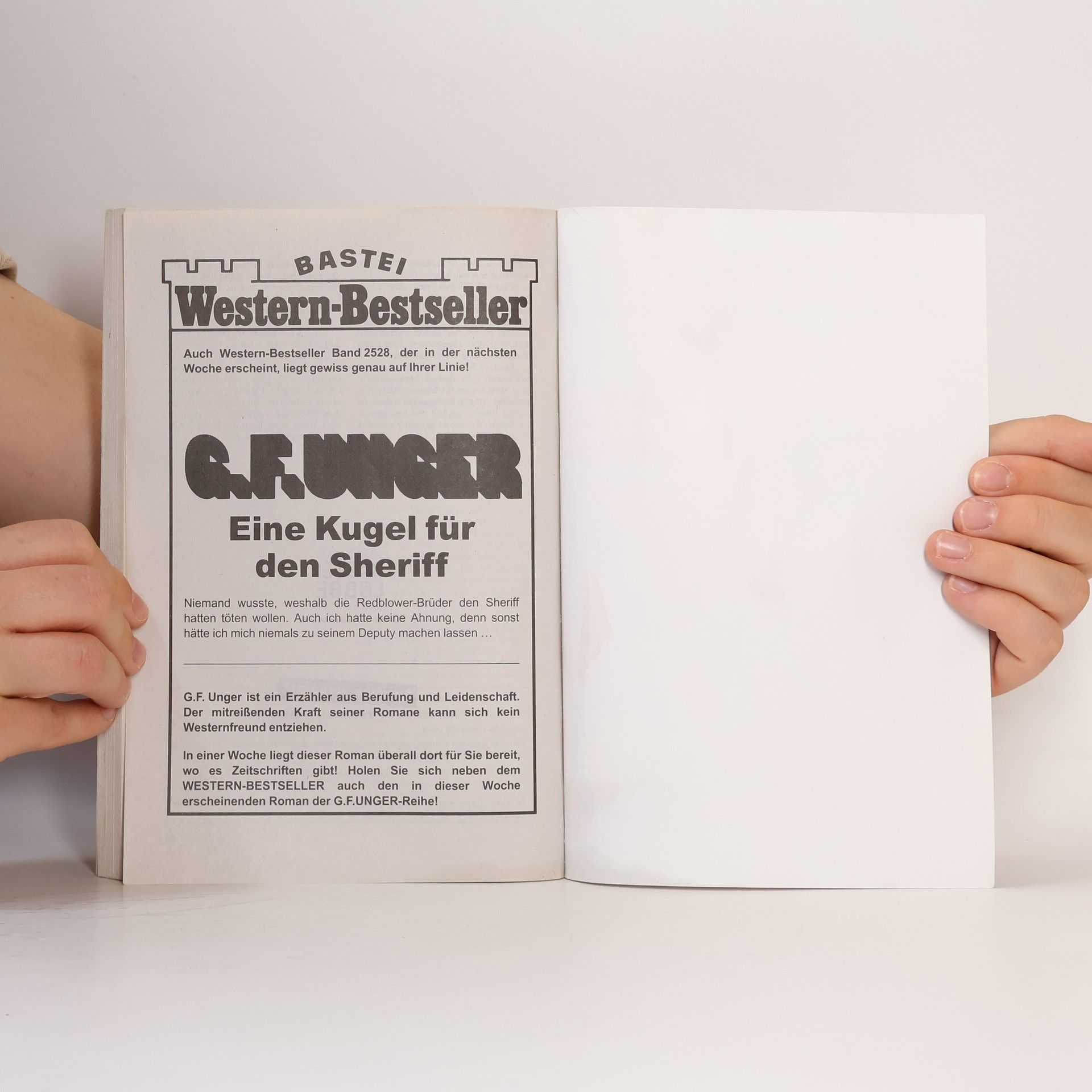 Gert F. Unger Western-Bestseller Sammelband Band 1471