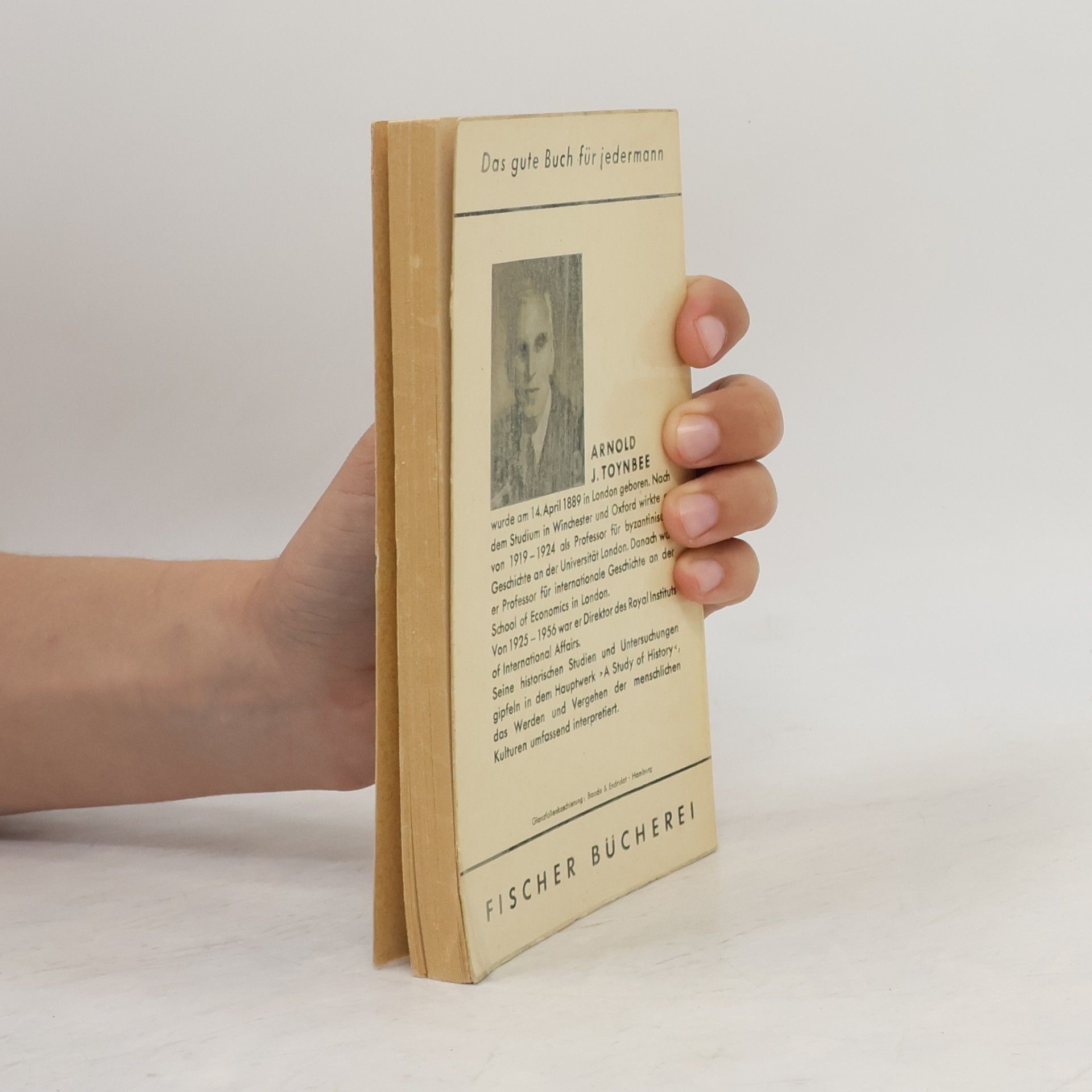 Arnold Toynbee Krieg und Kultur