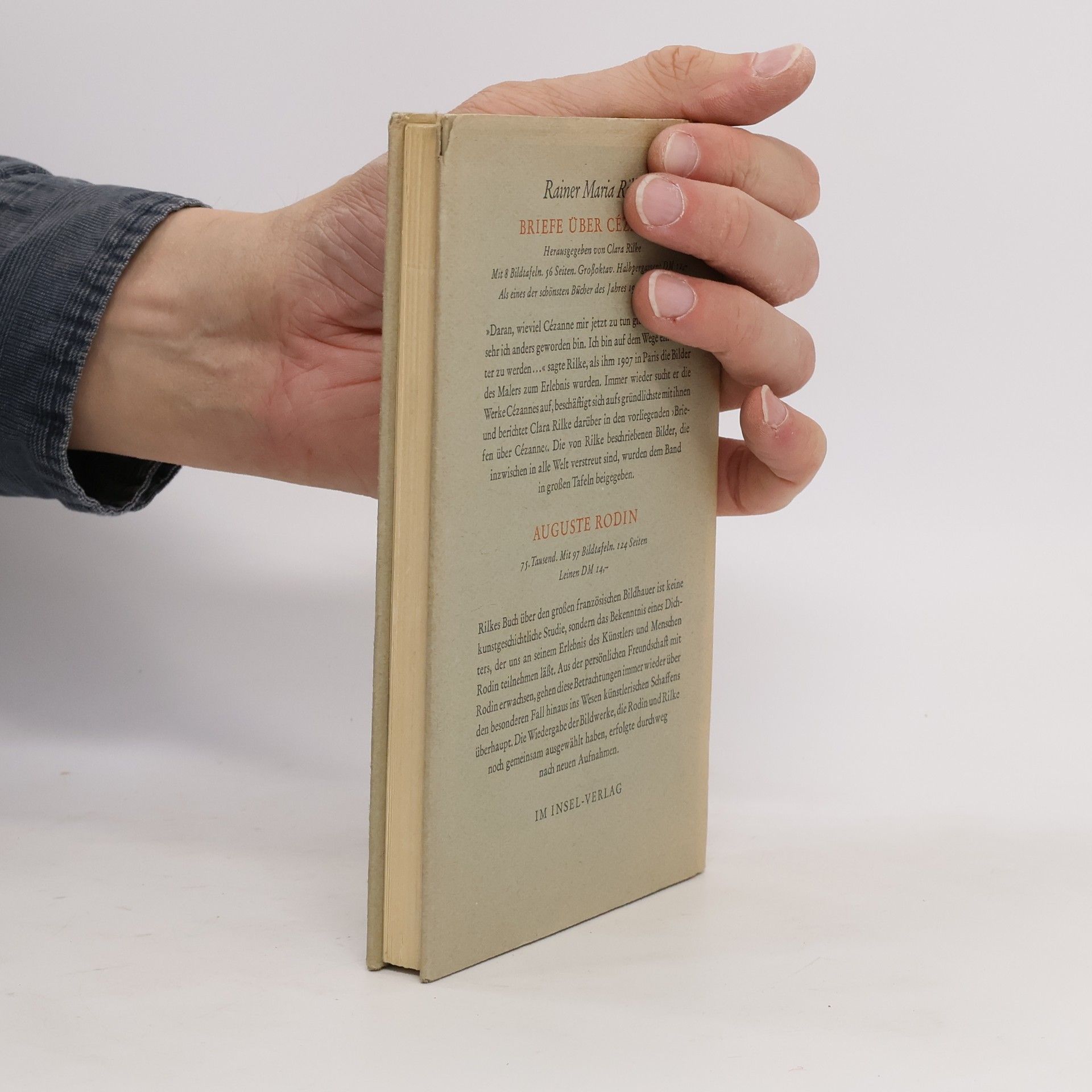 Rainer Maria Rilke Das Stunden Buch enthaltend die drei Bücher. Vom mændischen Leben. Von der Pilgerschaft. Von der Armuth und vom Tode