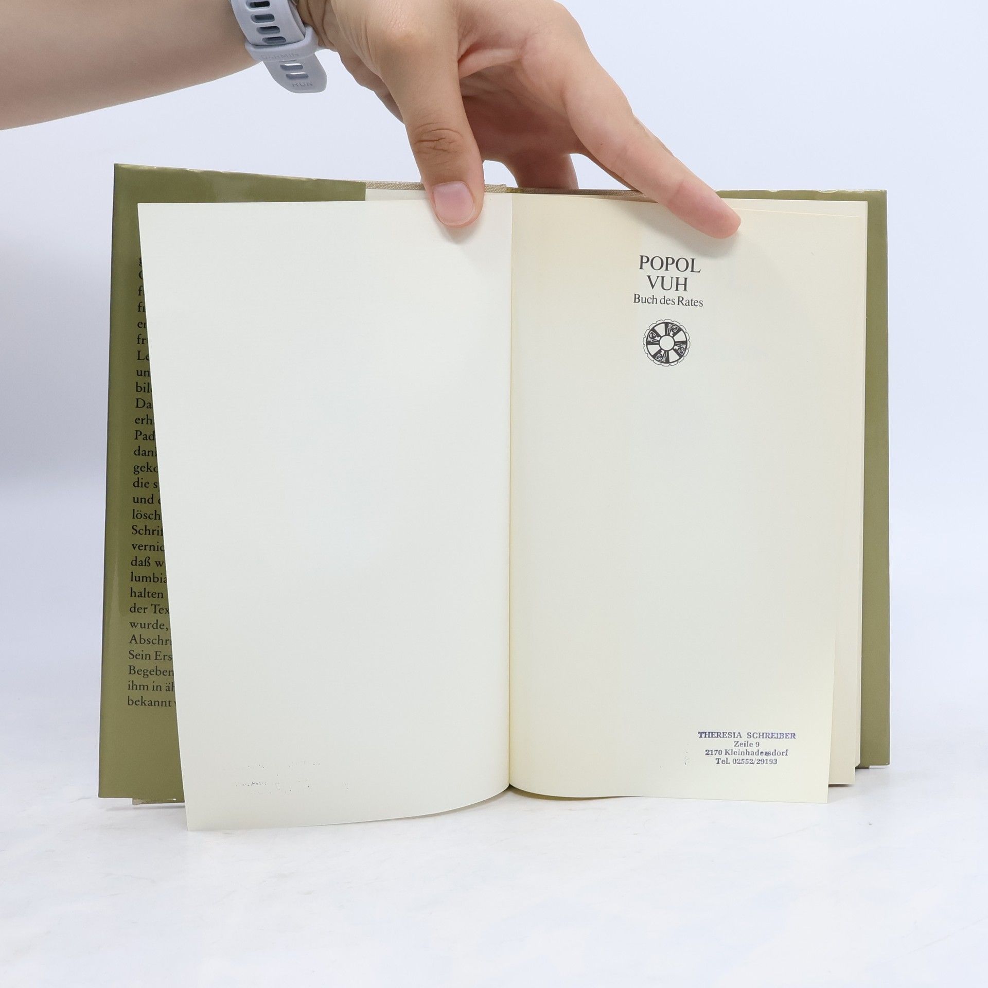 Various authors Popol Vuh. Das Buch des Rates