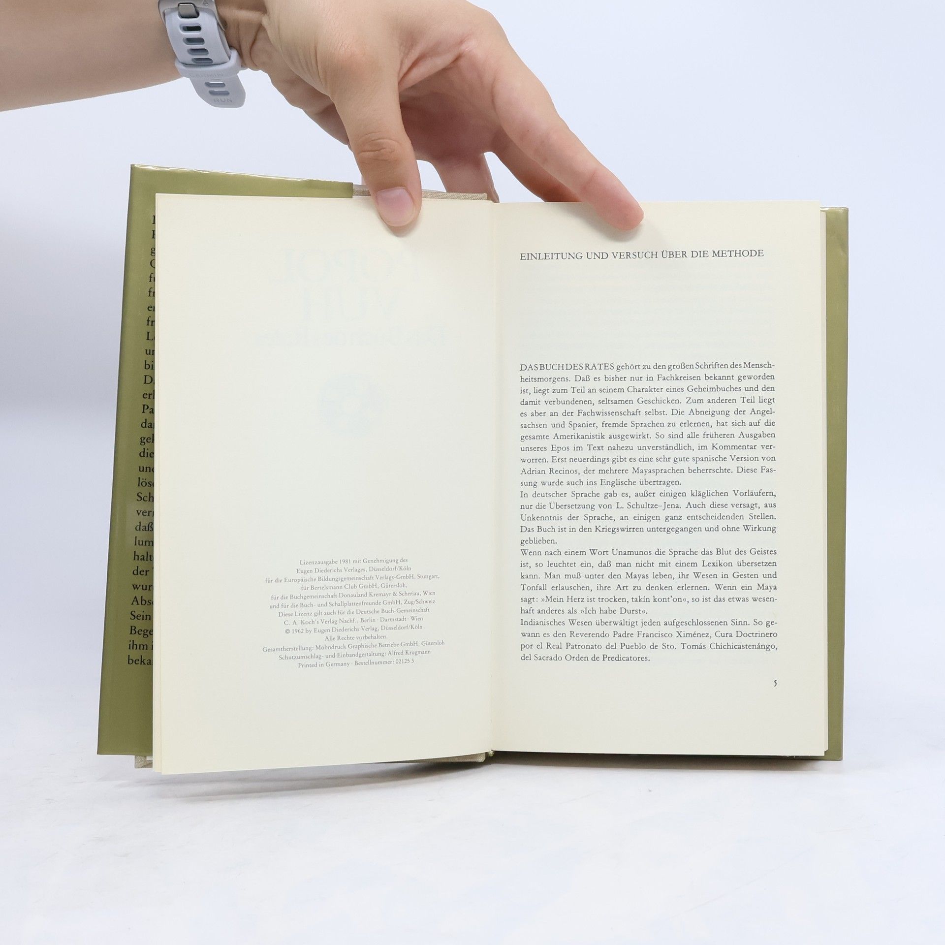 Various authors Popol Vuh. Das Buch des Rates
