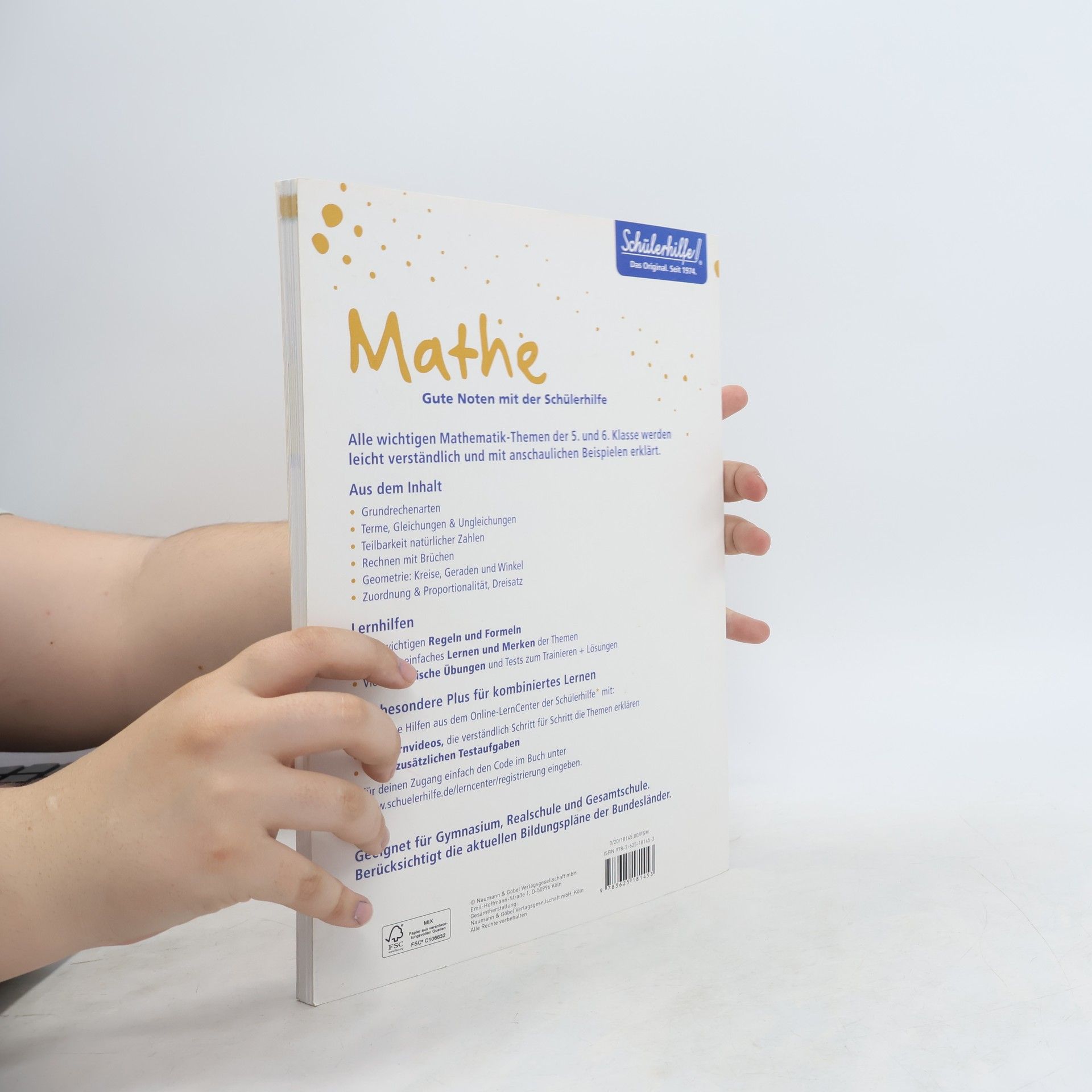 Collectif d'auteurs Mathe - gute Noten mit der Schülerhilfe
