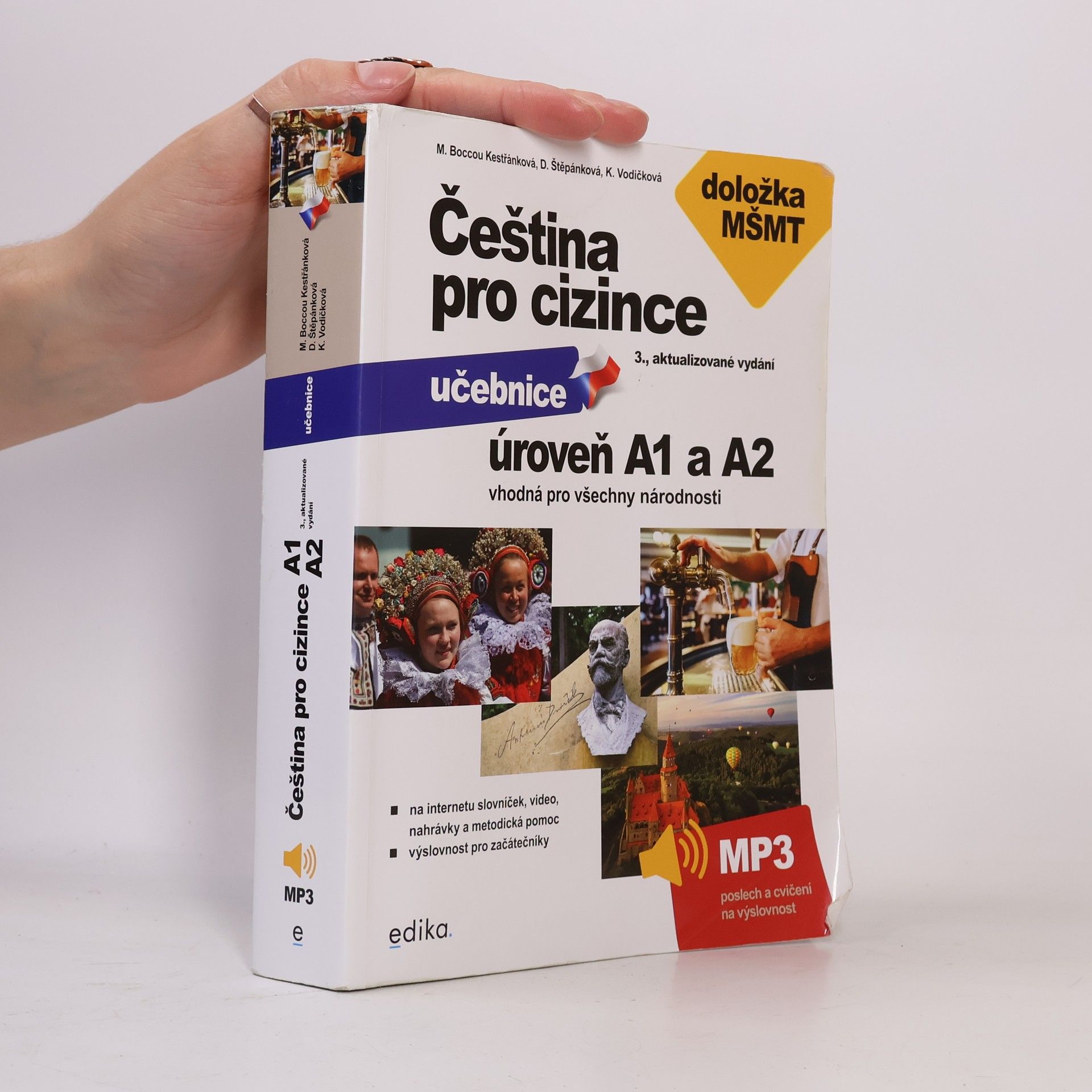 Marie Kestřánková Čeština pro cizince A1 a A2