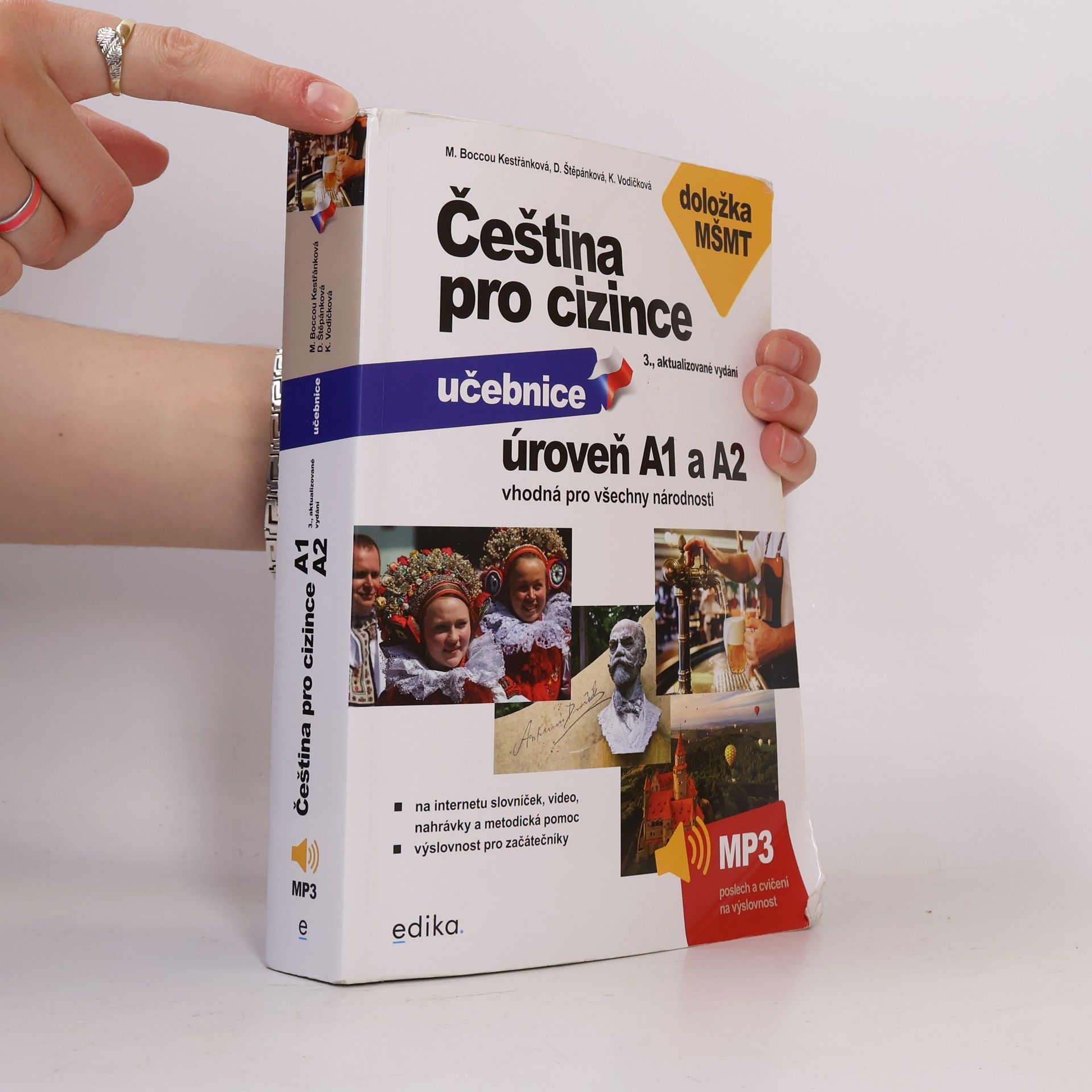 Marie Kestřánková Čeština pro cizince A1 a A2
