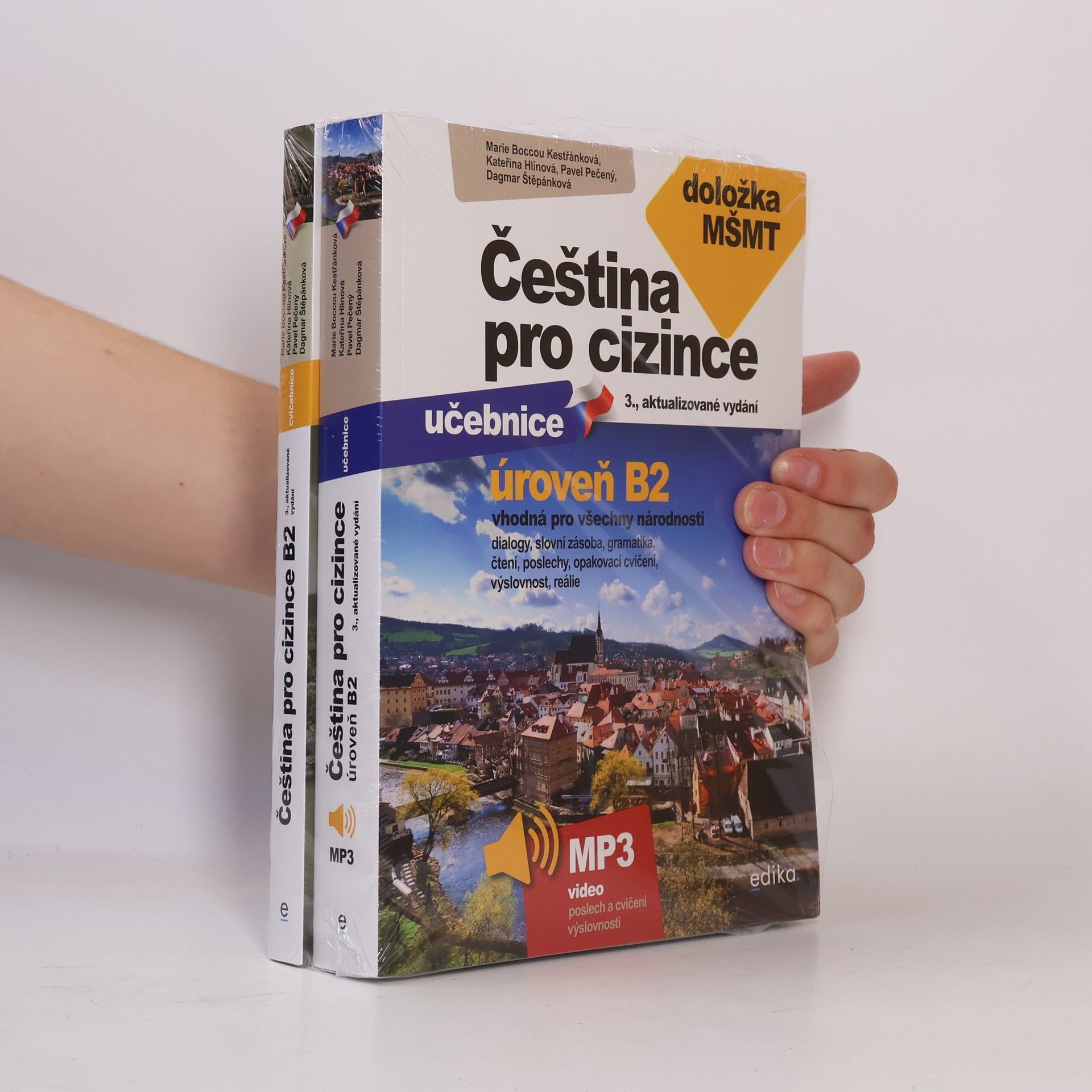 Kateřina Vodičková Čeština pro cizince. Úroveň A1 a A2 (učebnice + cvičebnice)
