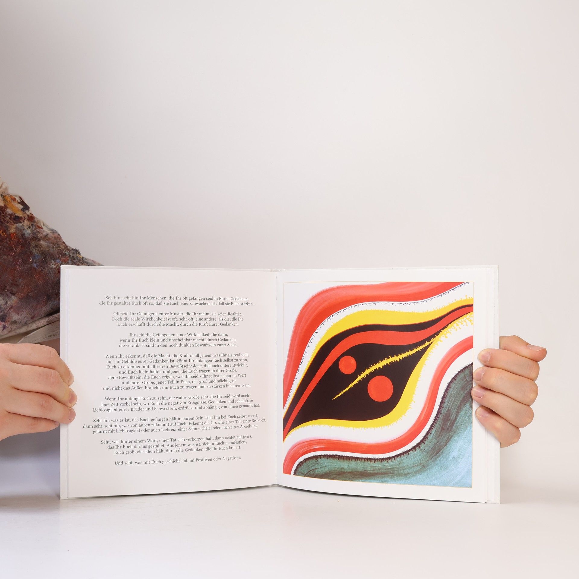 Grace Elisabeth Schumacher Medial gemalte Bilder und geschriebene Texte