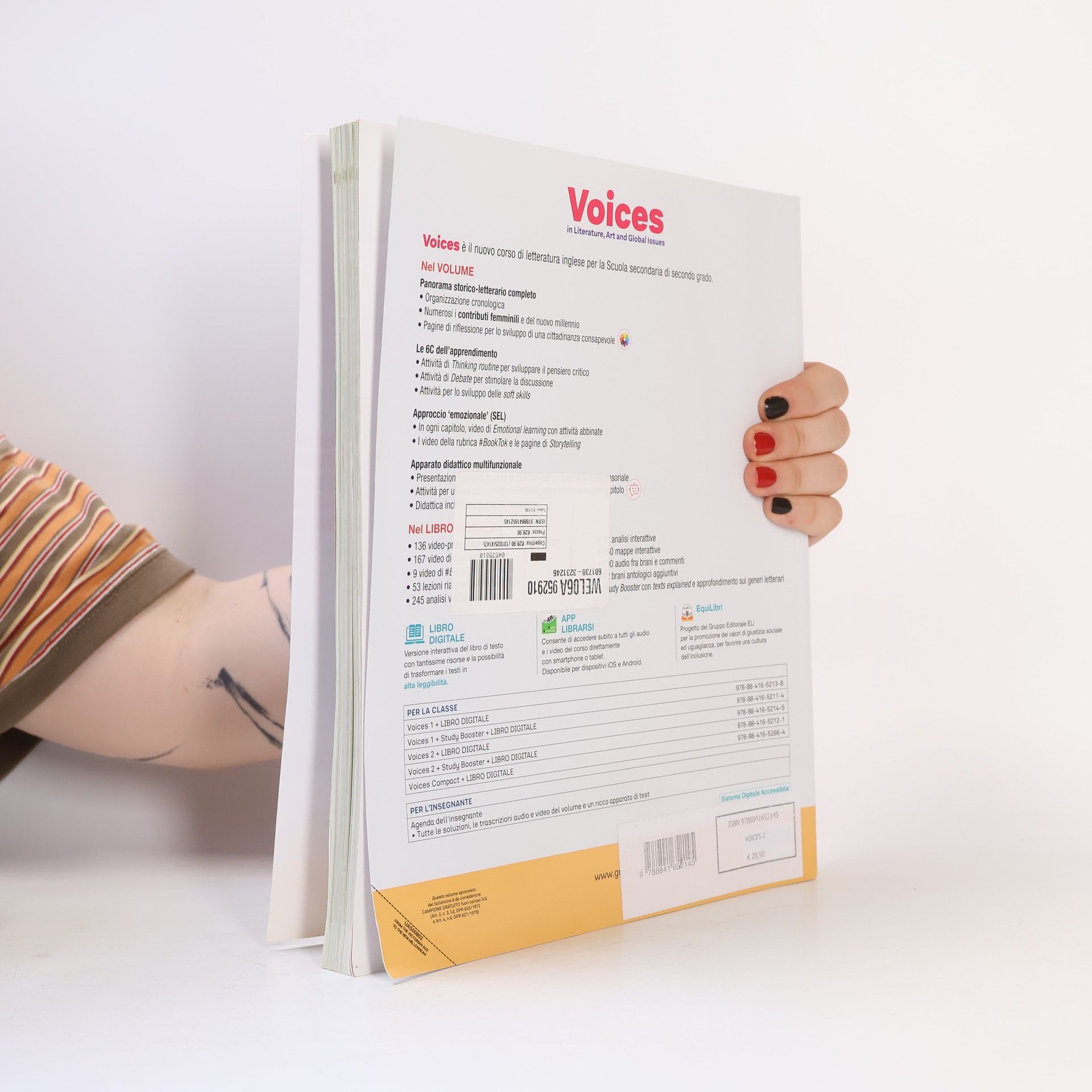 Silvia Ballabio Voices In Literature, Art And Global Issues. Con study booster. Per le scuole superiori. Con e-book. Con espansione online