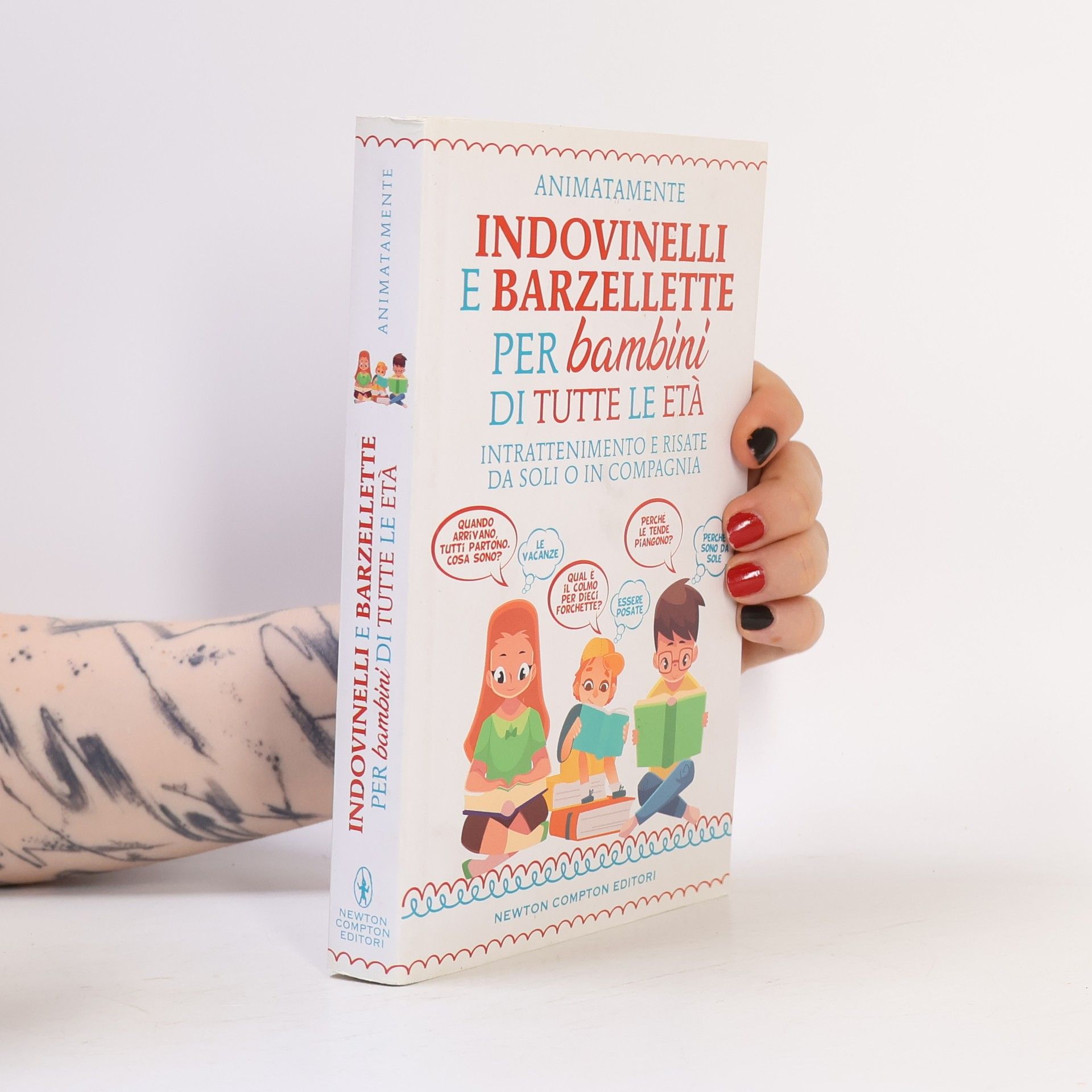 Animatamente Indovinelli e barzellette per bambini di tutte le età. Intrattenimento e risate da soli o in compagnia