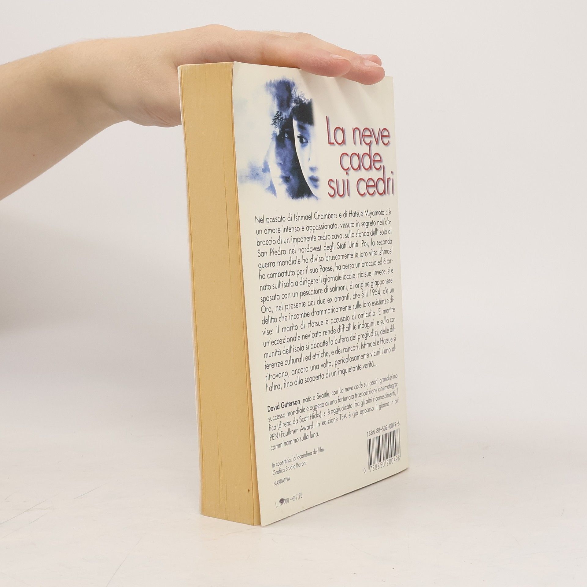 David Guterson La neve cade sui cedri