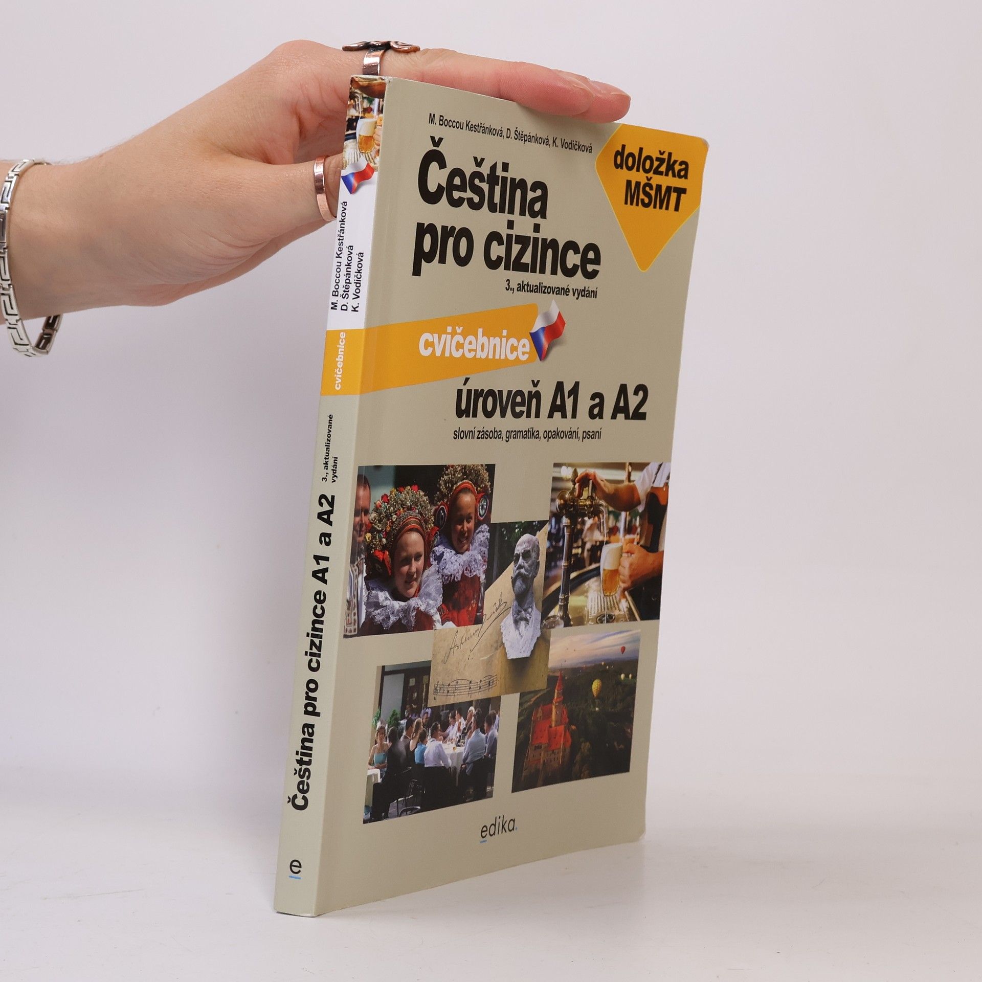 Marie Boccou Kestřánková Čeština pro cizince A1 a A2