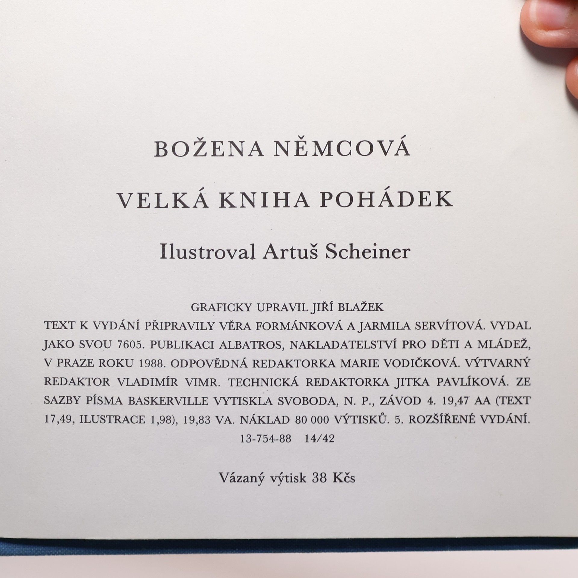 Božena Němcová Velká kniha pohádek