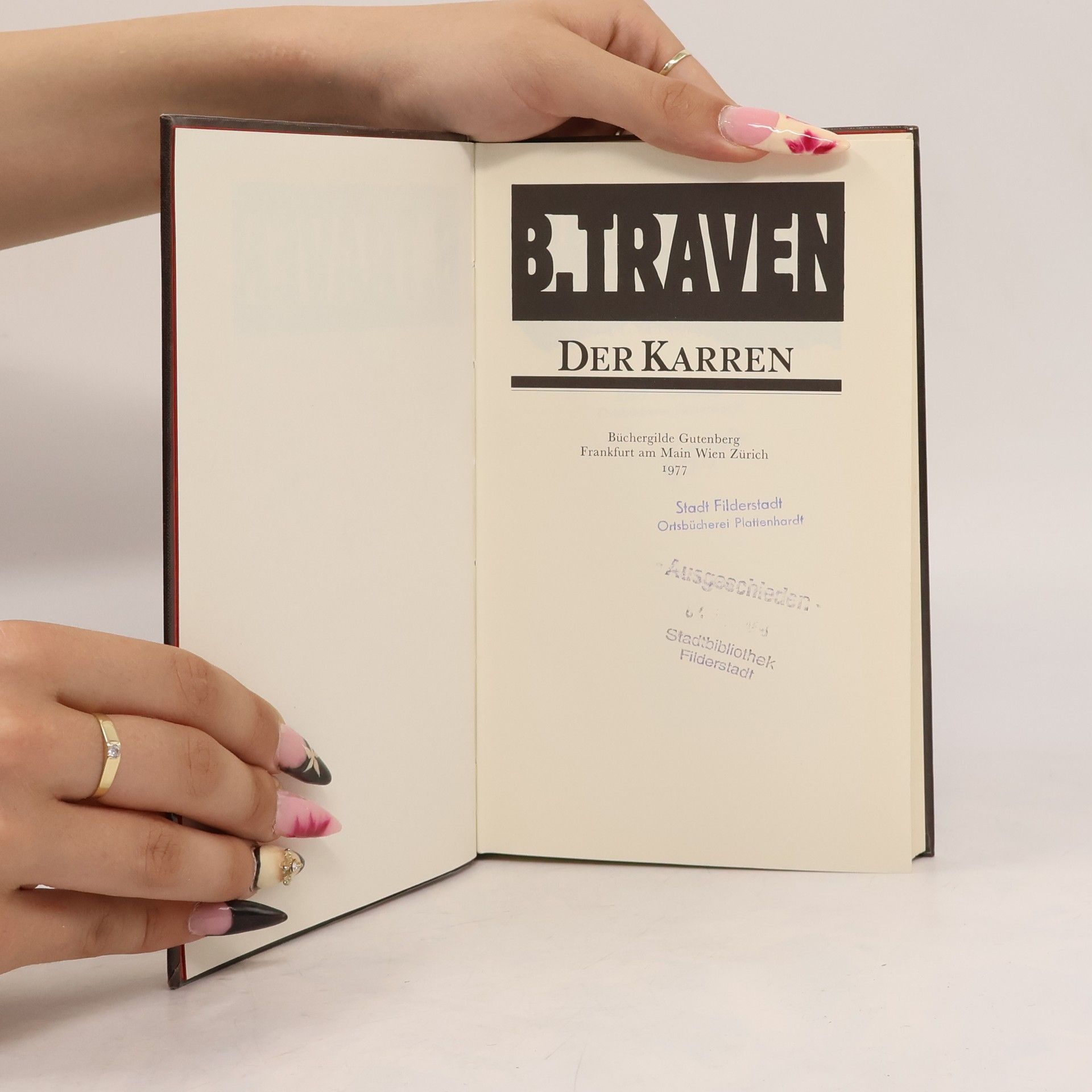 B. Traven Die Carreta
