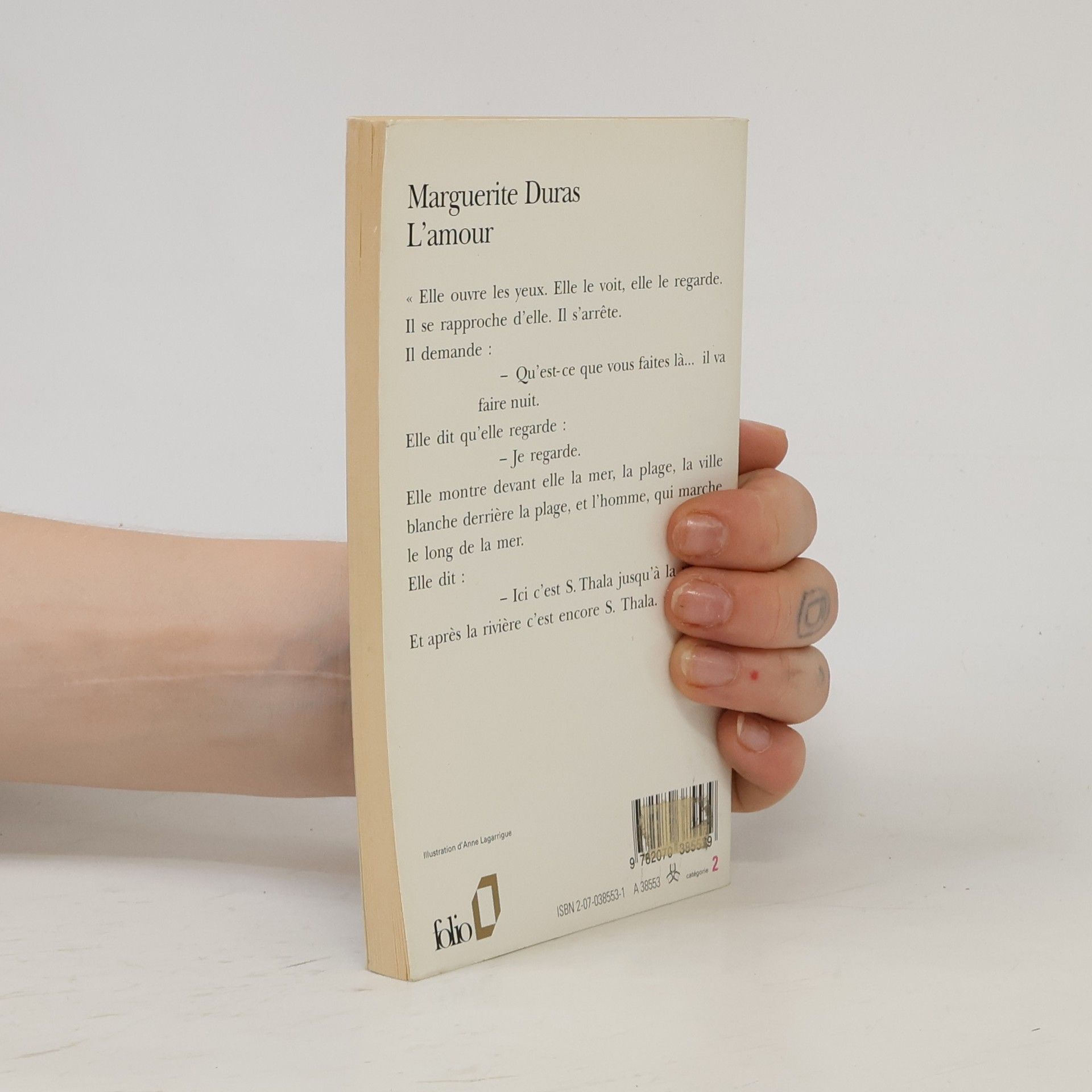 Marguerite Duras L'amour