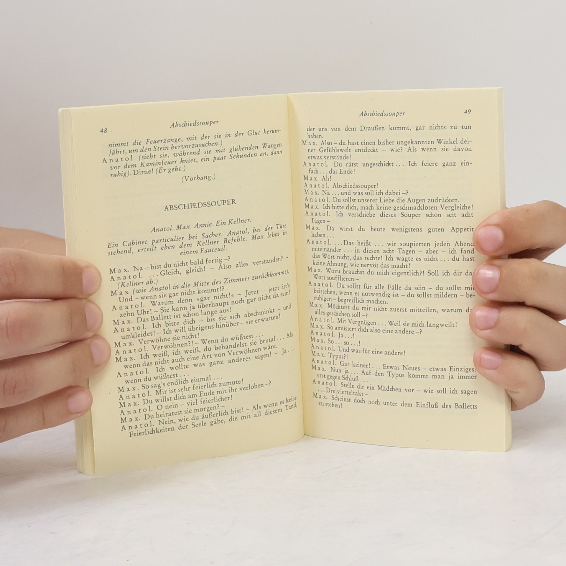 Arthur Schnitzler Anatol ; Anatols Grössenwahn ; Der grüne Kakadu