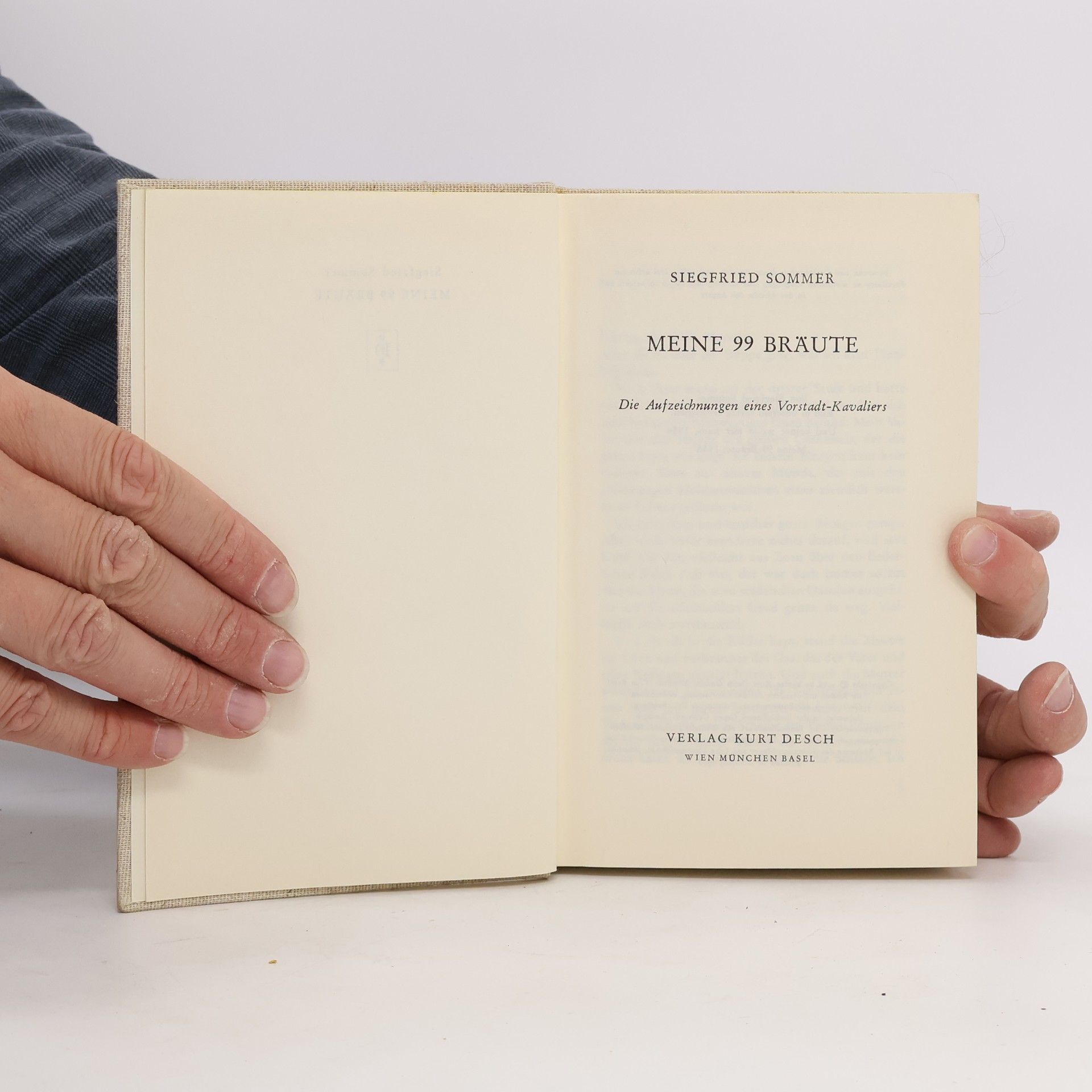 Siegfried Sommer Meine 99 Bräute