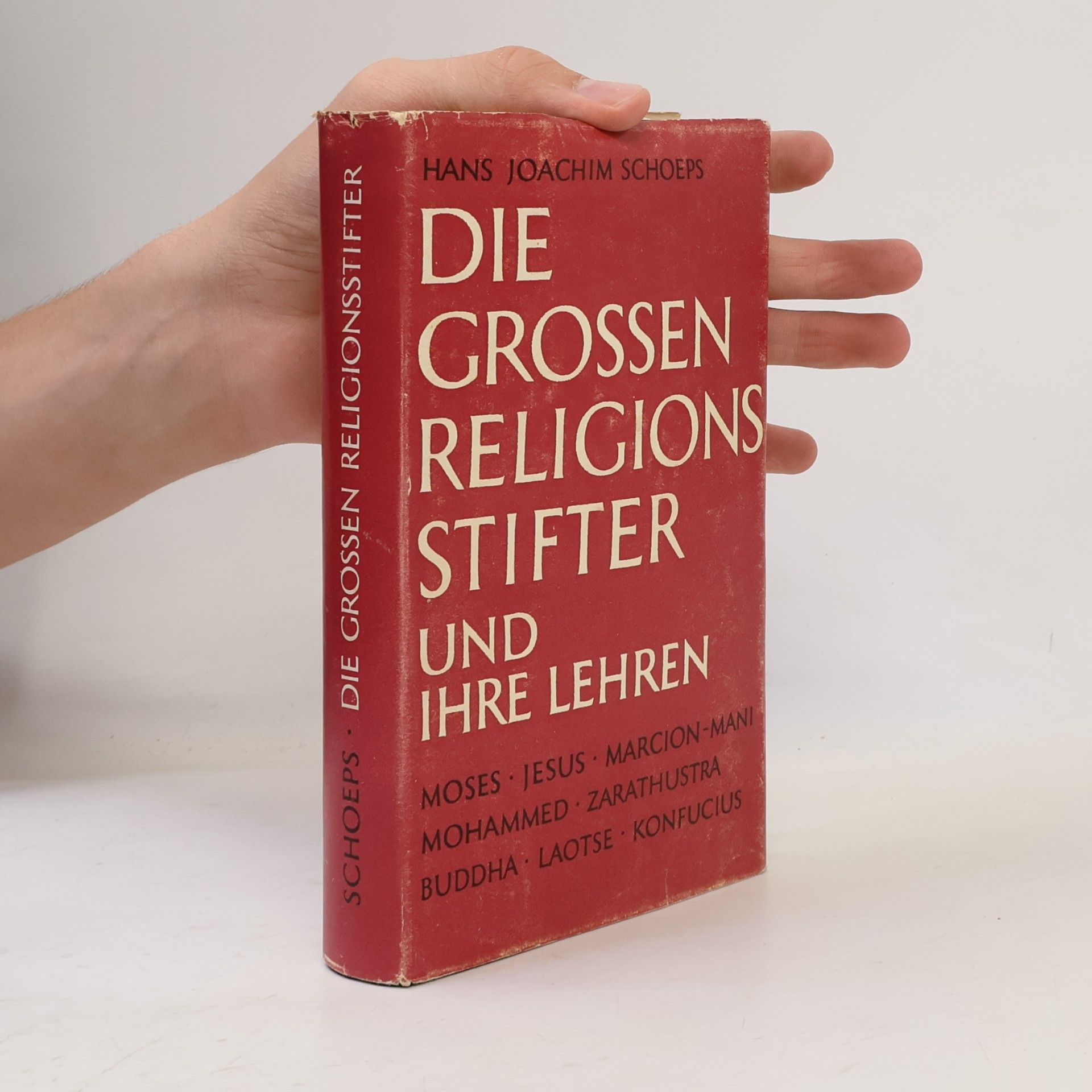 Hans-Joachim Schoeps Die grossen religions stifter
