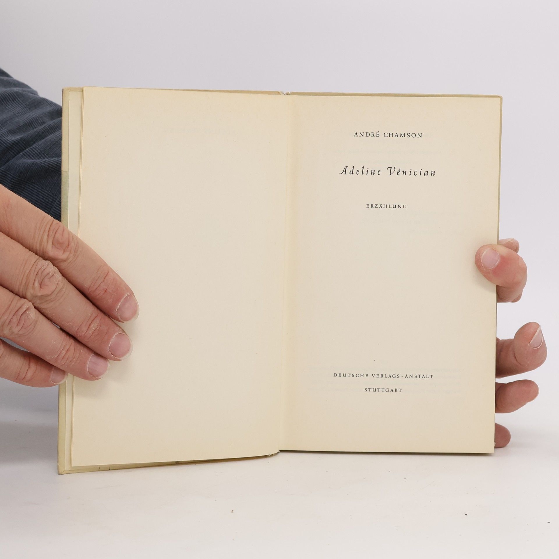 André Chamson Adeline vénician